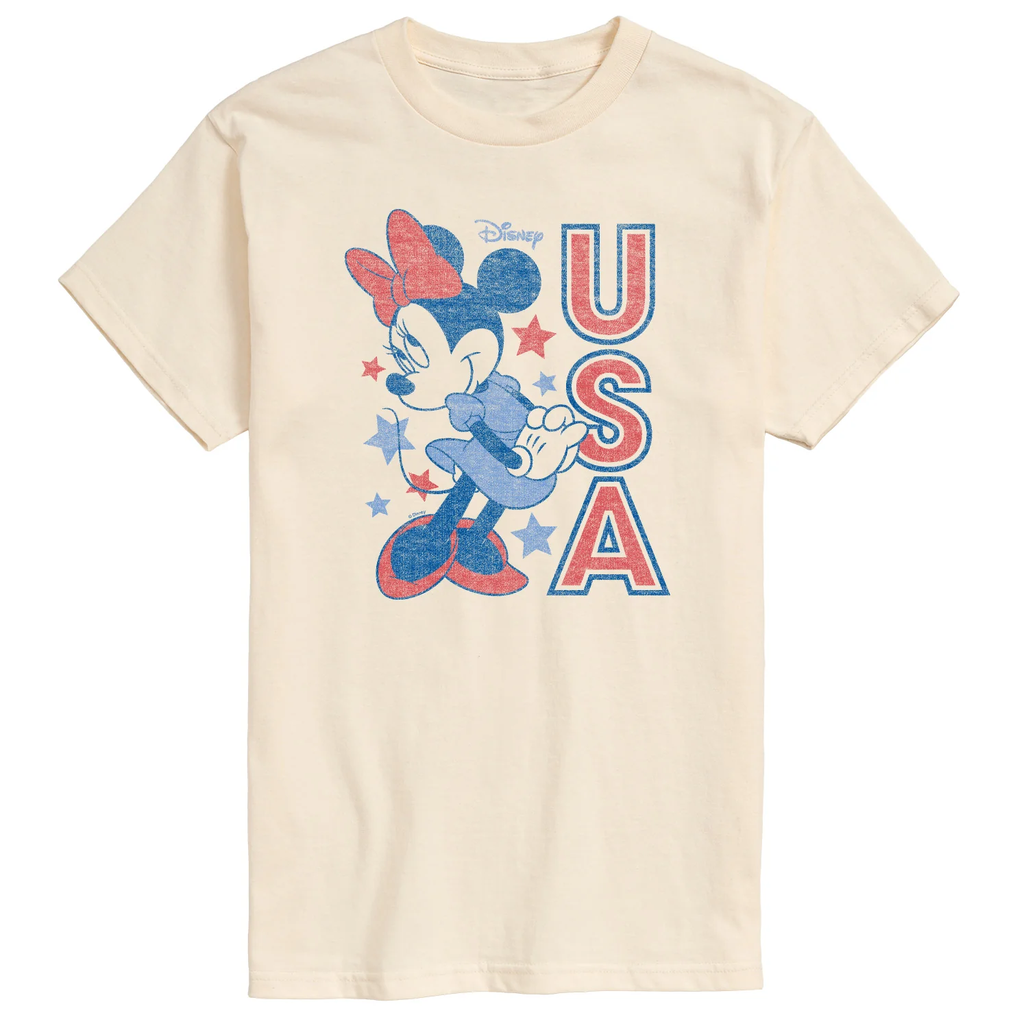 Disney - Minnie USA - Men's Short Sleeve Graphic T-Shirt - Image 3