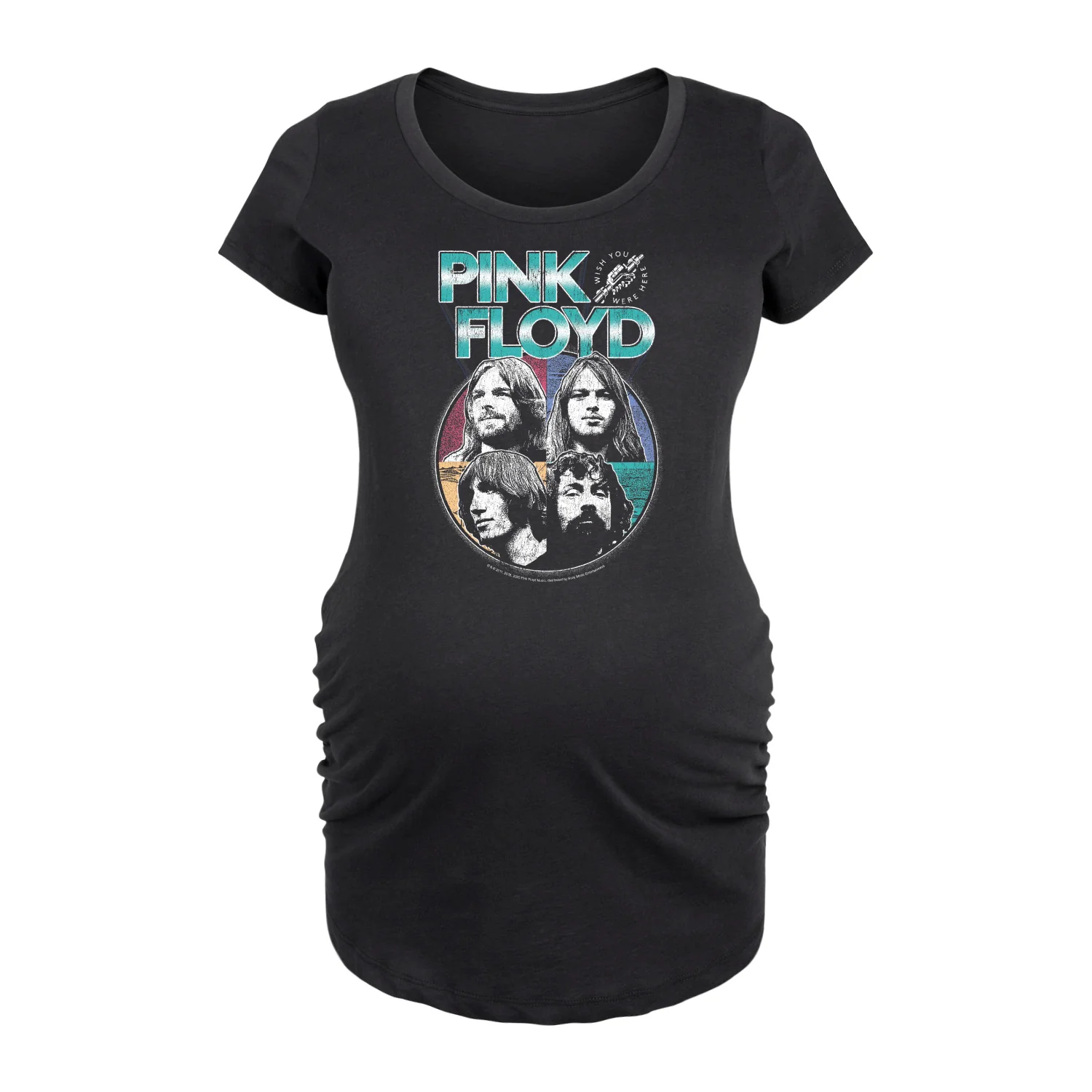 Pink Floyd - Pink Floyd Wywh Photos Textured - Maternity Scoop Neck Tee