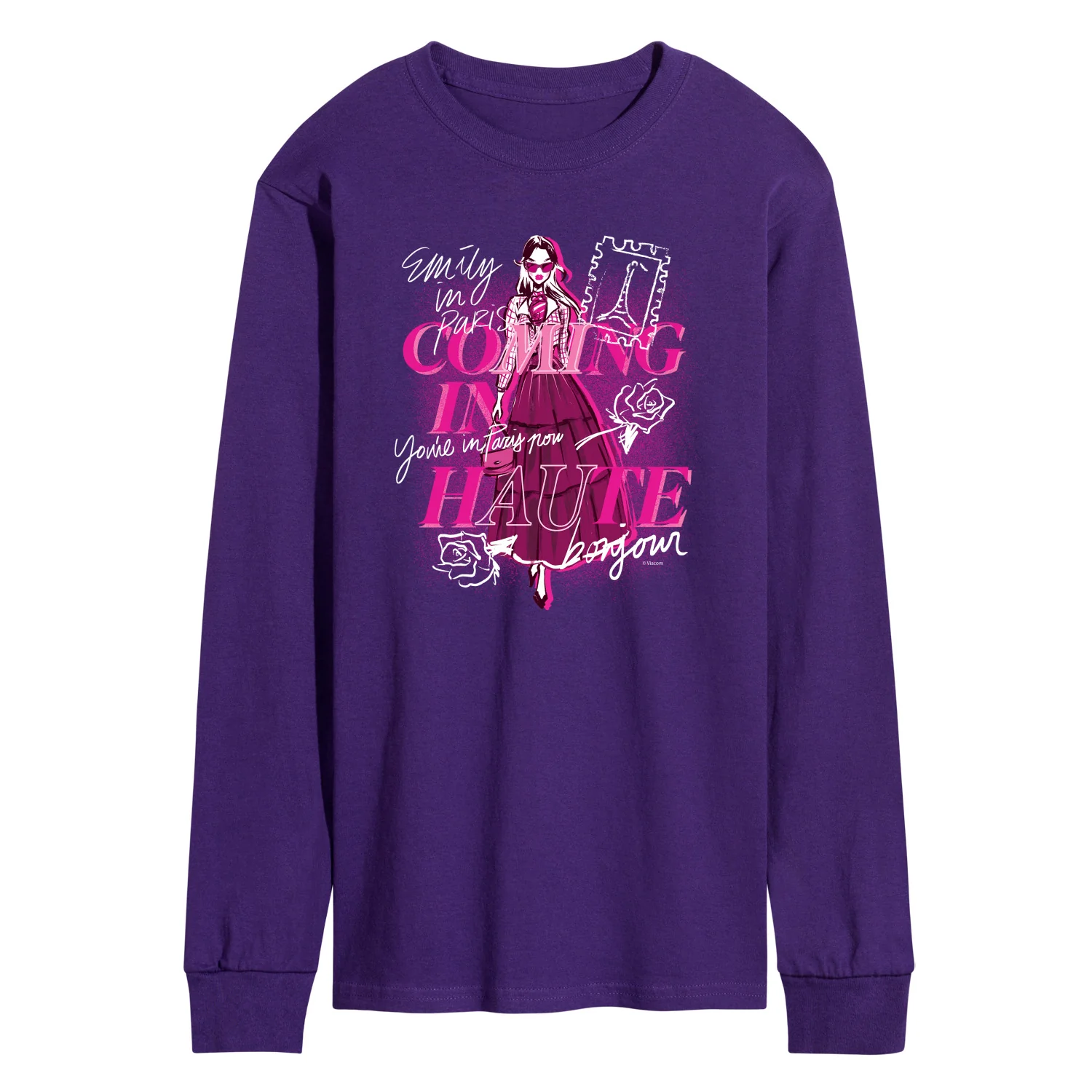 Emily in Paris - Emily In Paris Fashion - Men's Long Sleeve Graphic T-Shirt
