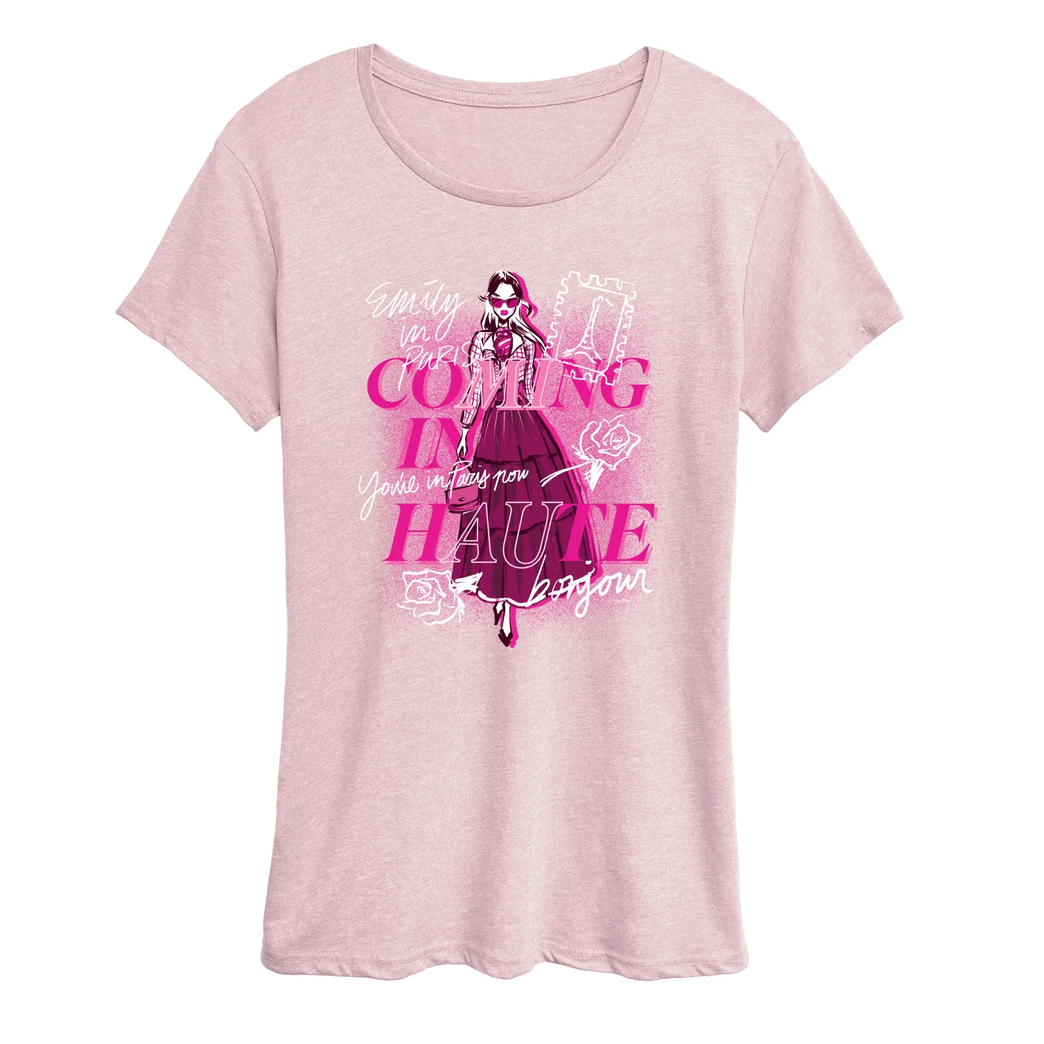 Emily In Paris - Coming In Haute - Women's Short Sleeve Graphic T-Shirt