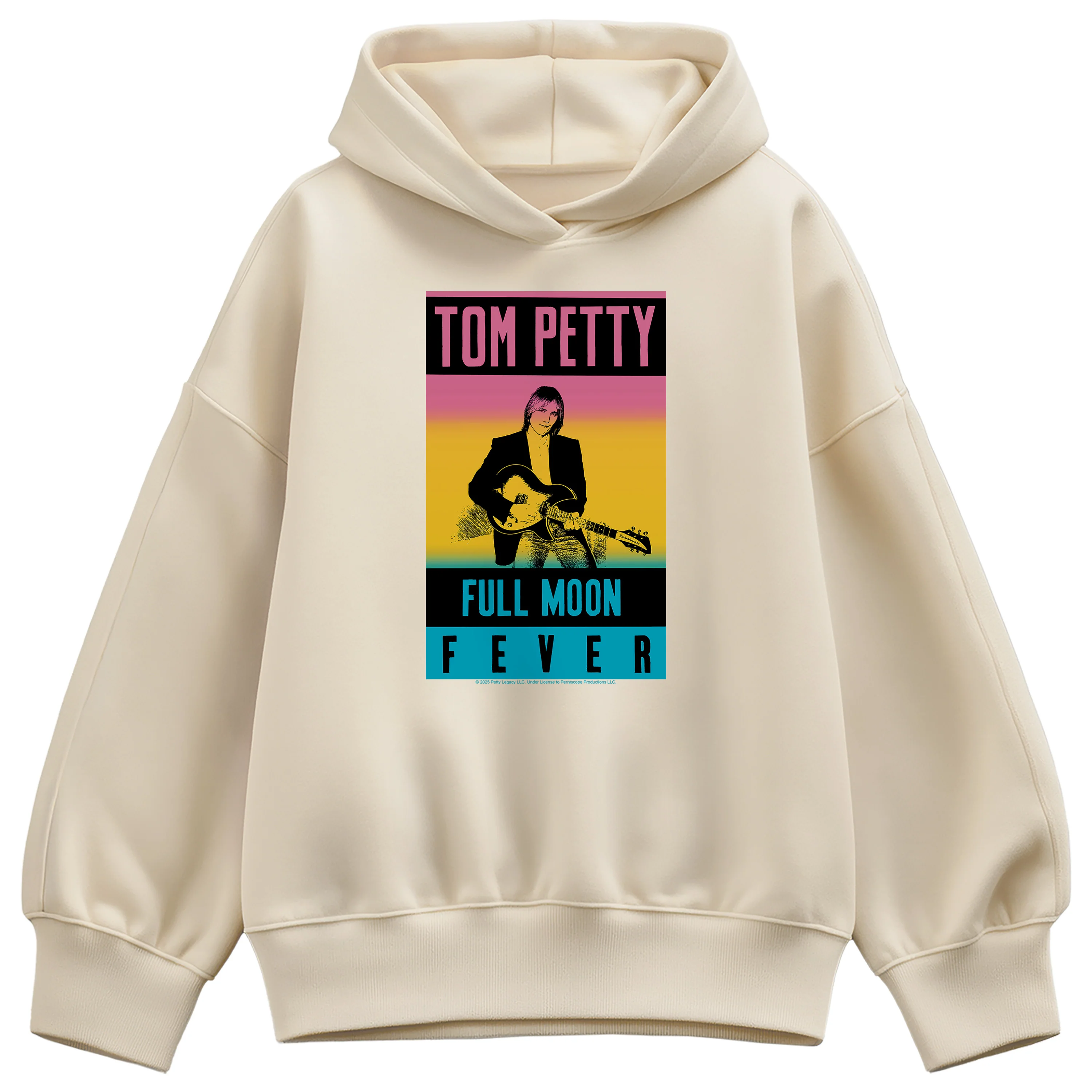 Tom Petty - Full Moon Fever - Women's Oversized Fleece Hoodie Sweatshirt
