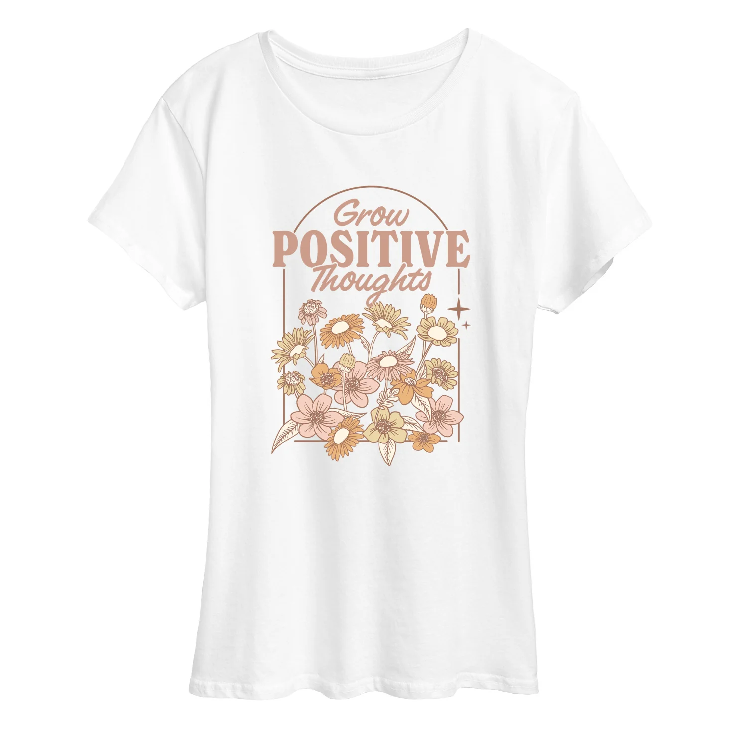 Instant Message - Grow Positive - Women's Short Sleeve Graphic T-Shirt