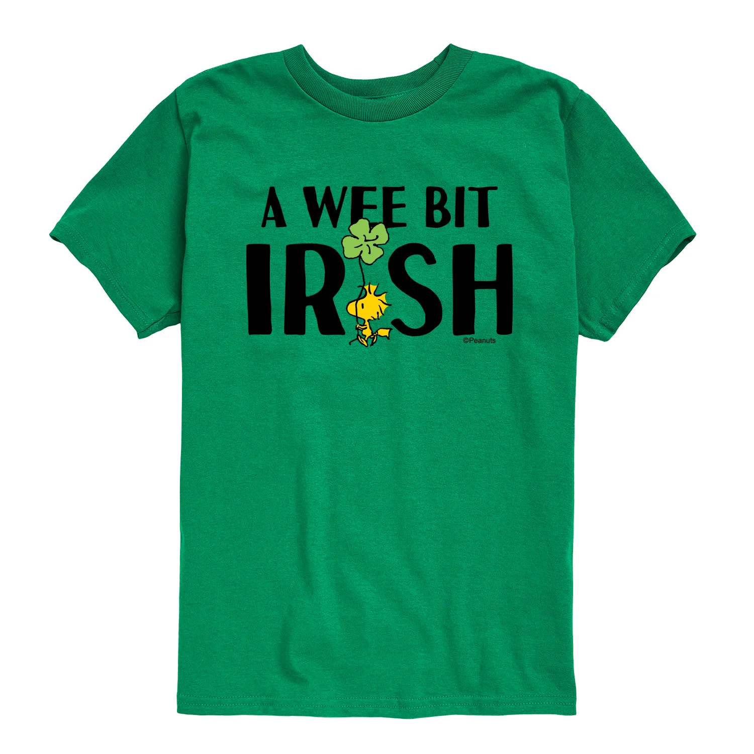 Peanuts - A Wee Bit Irish - Youth Boys Short Sleeve Graphic T-Shirt - Image 4