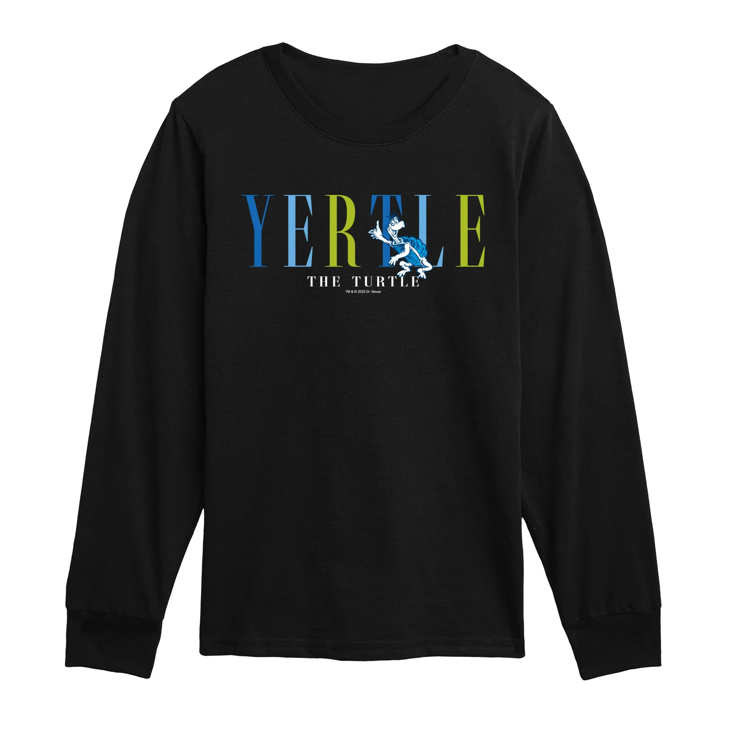 Dr. Seuss - Yertle the Turtle Prep - Youth Boys Long Sleeve Graphic T-Shirt - Image 2