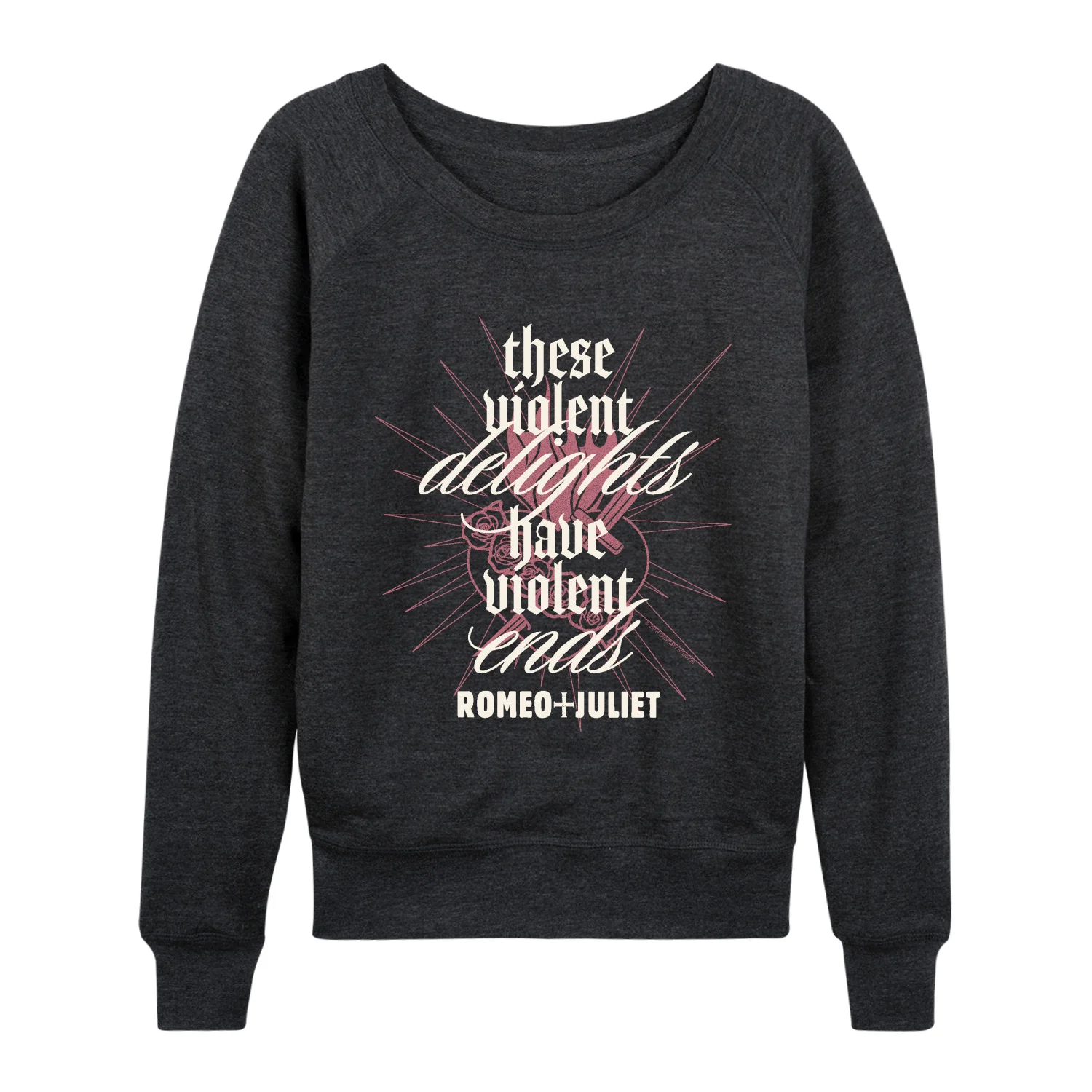 William Shakespeare’s Romeo + Juliet - Violent Delights - Women's Long Sleeve Pullover - Image 3