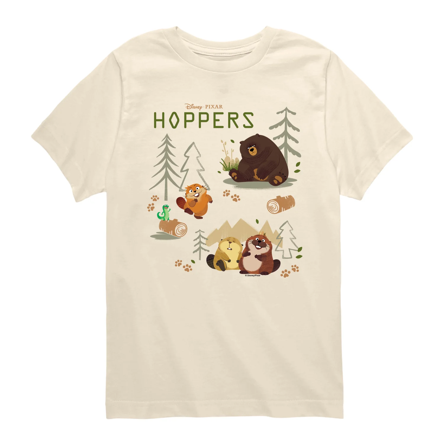 Hoppers - Animal Grid - Youth Boys Short Sleeve Graphic T-Shirt - Image 2