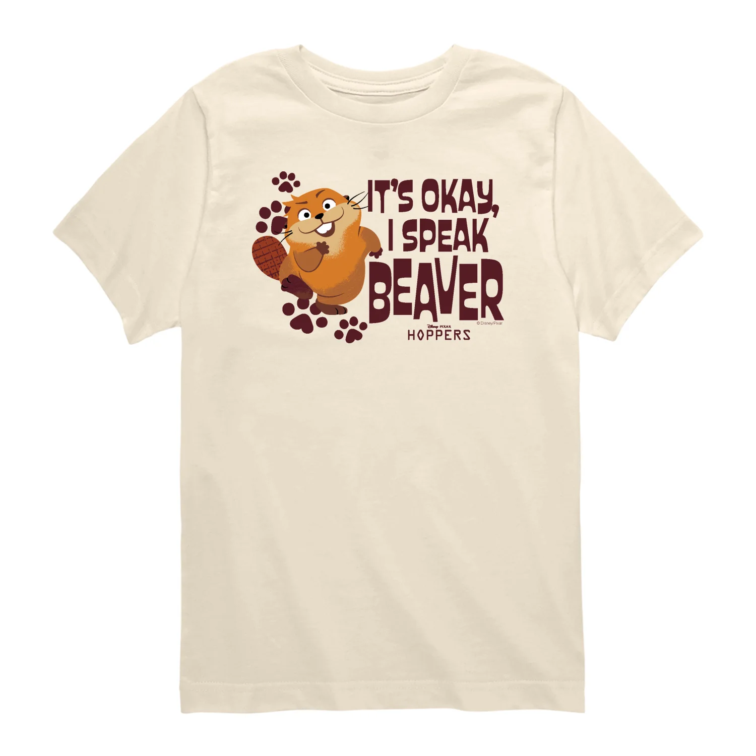 Hoppers - Speak Beaver - Toddler Boys Short Sleeve Graphic T-Shirt - Image 3