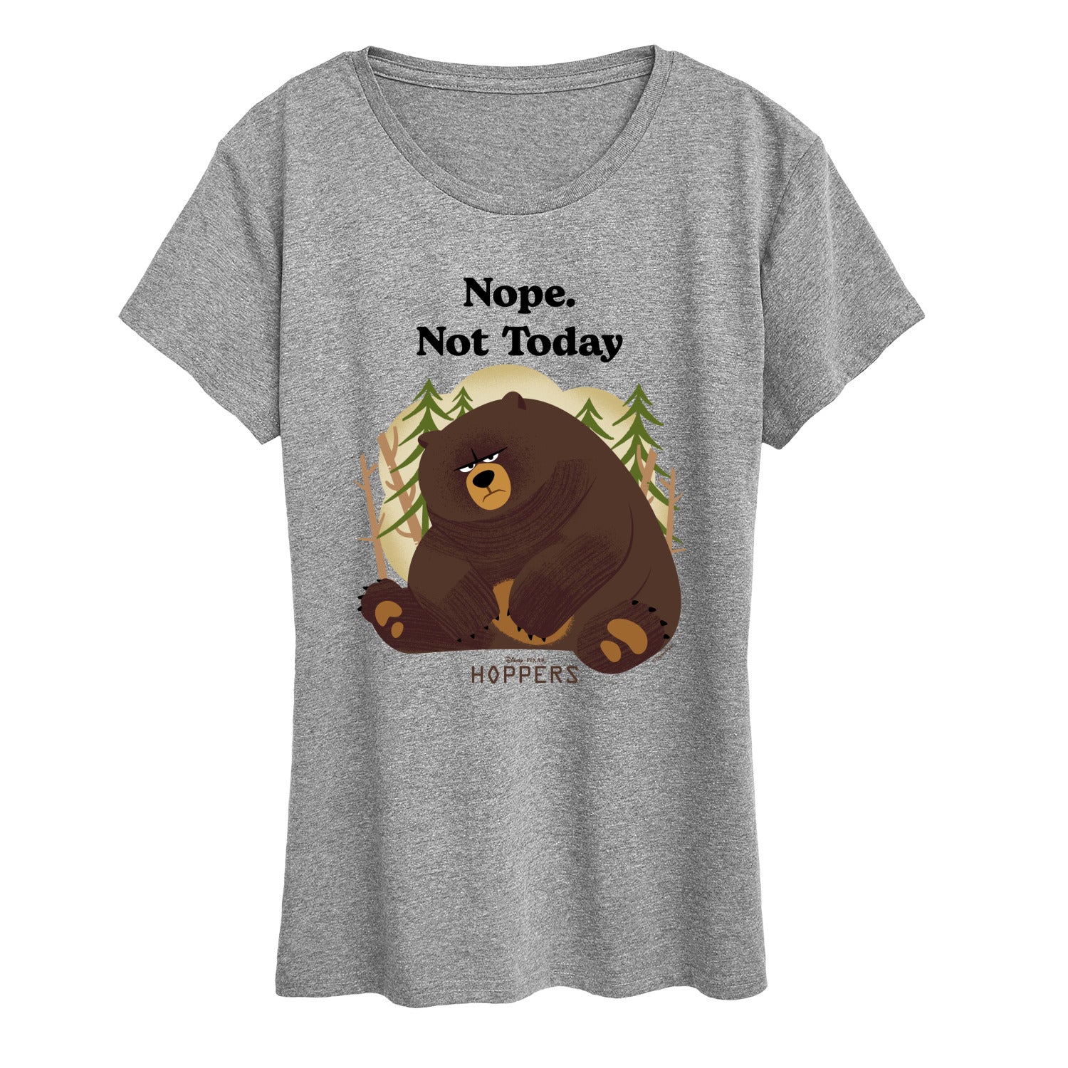 Hoppers - Nope Not Today Ellen - Women's Short Sleeve Graphic T-Shirt - Image 5