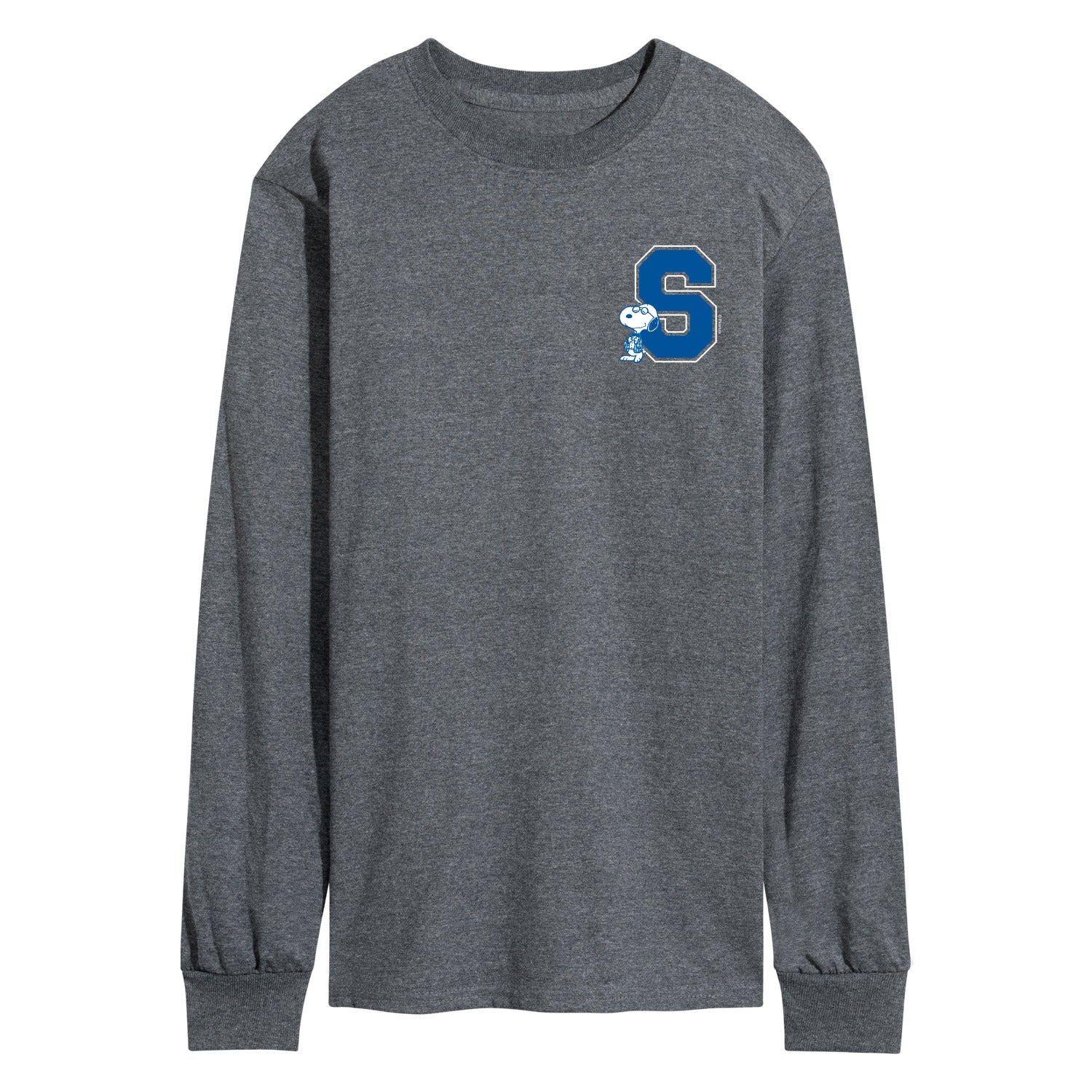 Peanuts - Snoopy School - Men's Long Sleeve Graphic T-Shirt - Image 3
