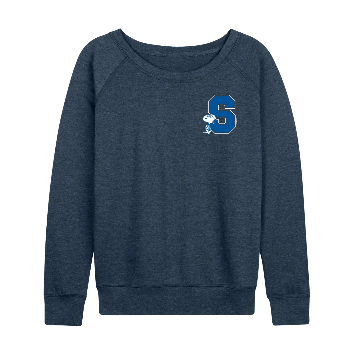 Peanuts - Snoopy School - Women's French Terry Long Sleeve Pullover