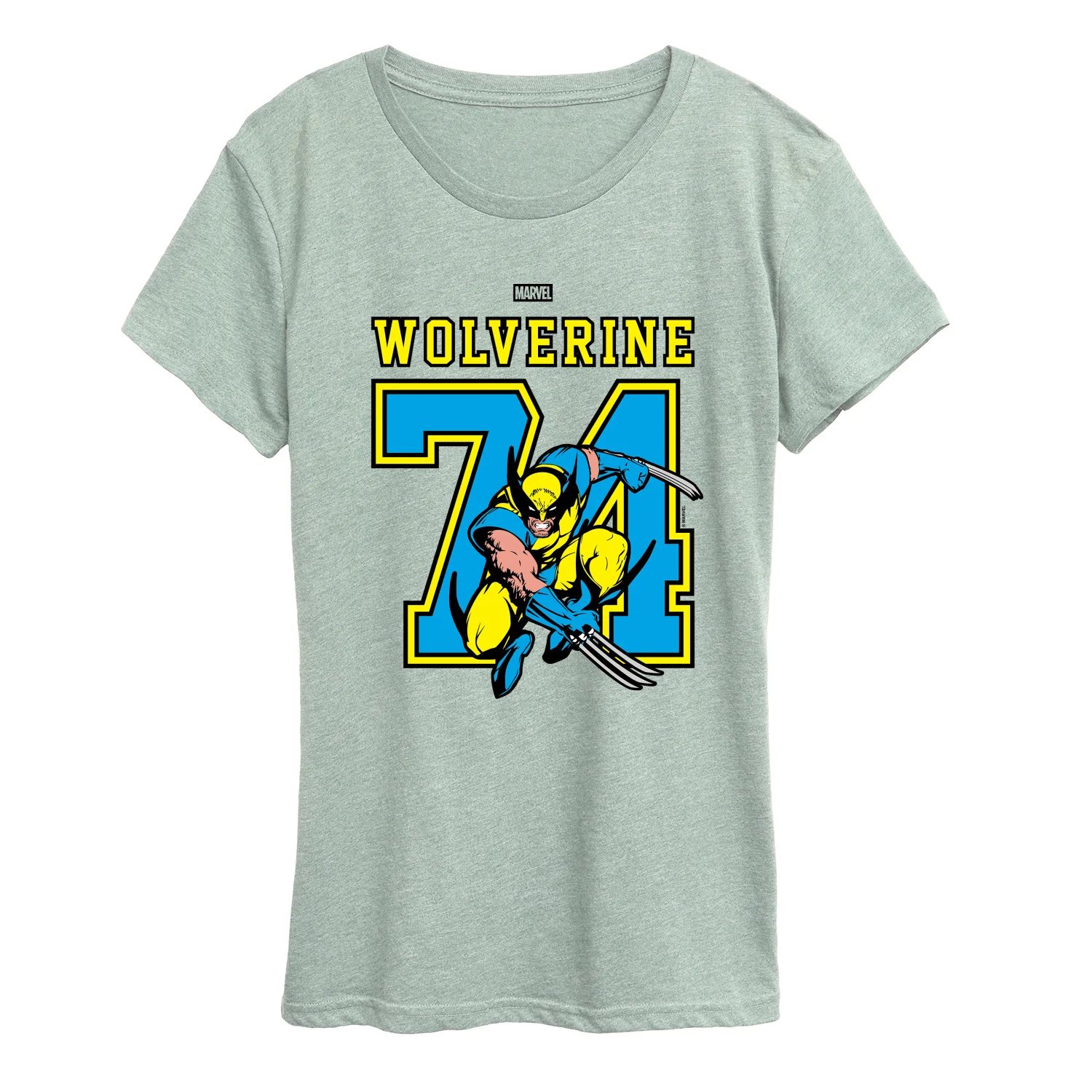 Marvel - Wolverine Jersey - Women's Short Sleeve Graphic T-Shirt - Image 4