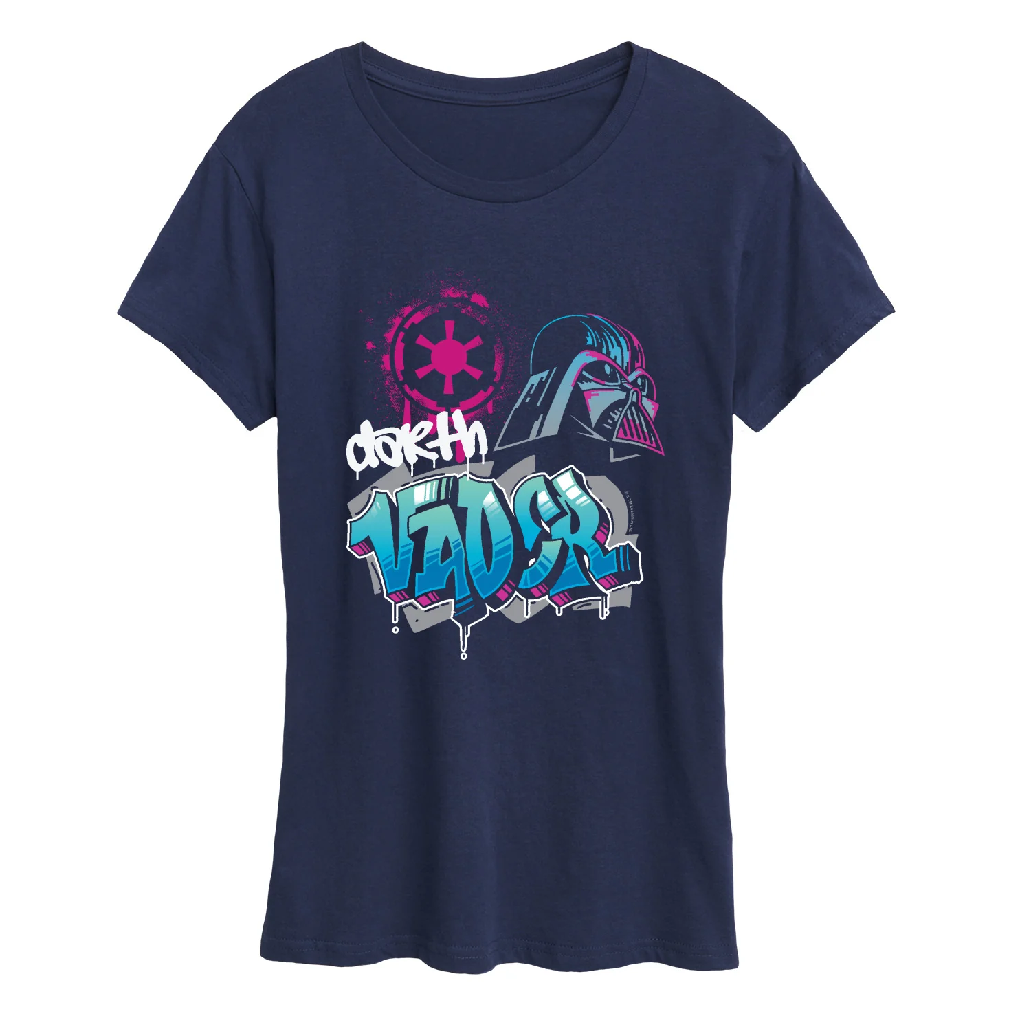 Star Wars - Vader Graffiti - Women's Short Sleeve Graphic T-Shirt