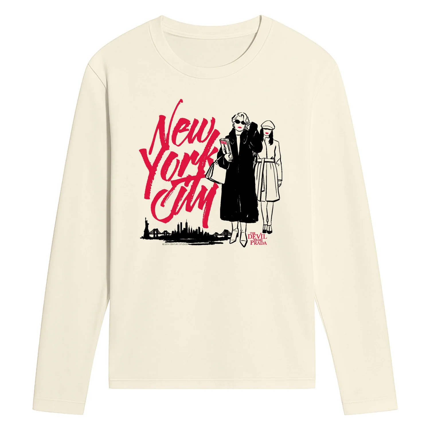 The Devil Wears Prada - New York City - Men's Long Sleeve Graphic T-Shirt - Image 3