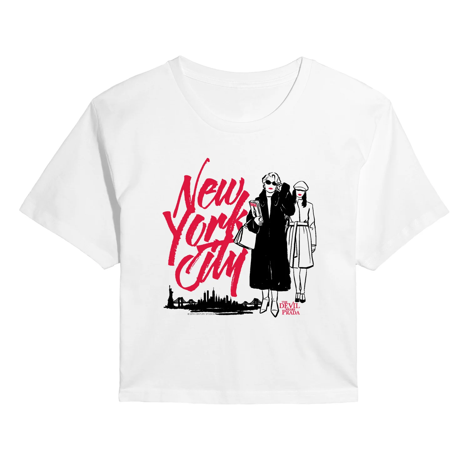 The Devil Wears Prada - New York City - Juniors Cropped Graphic T-Shirt - Image 2