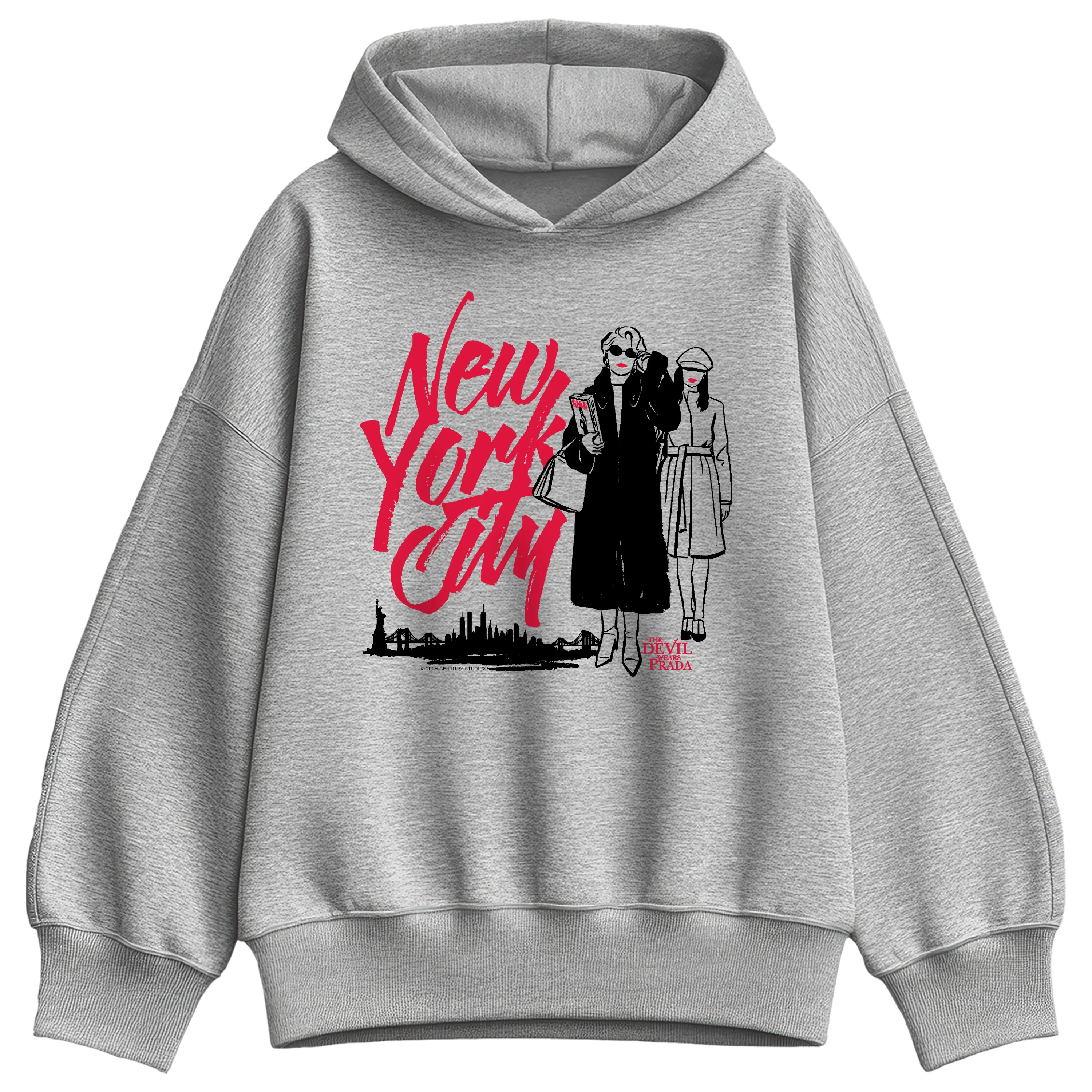 The Devil Wears Prada - New York City - Women's Oversized Fleece Hoodie Sweatshirt - Image 2