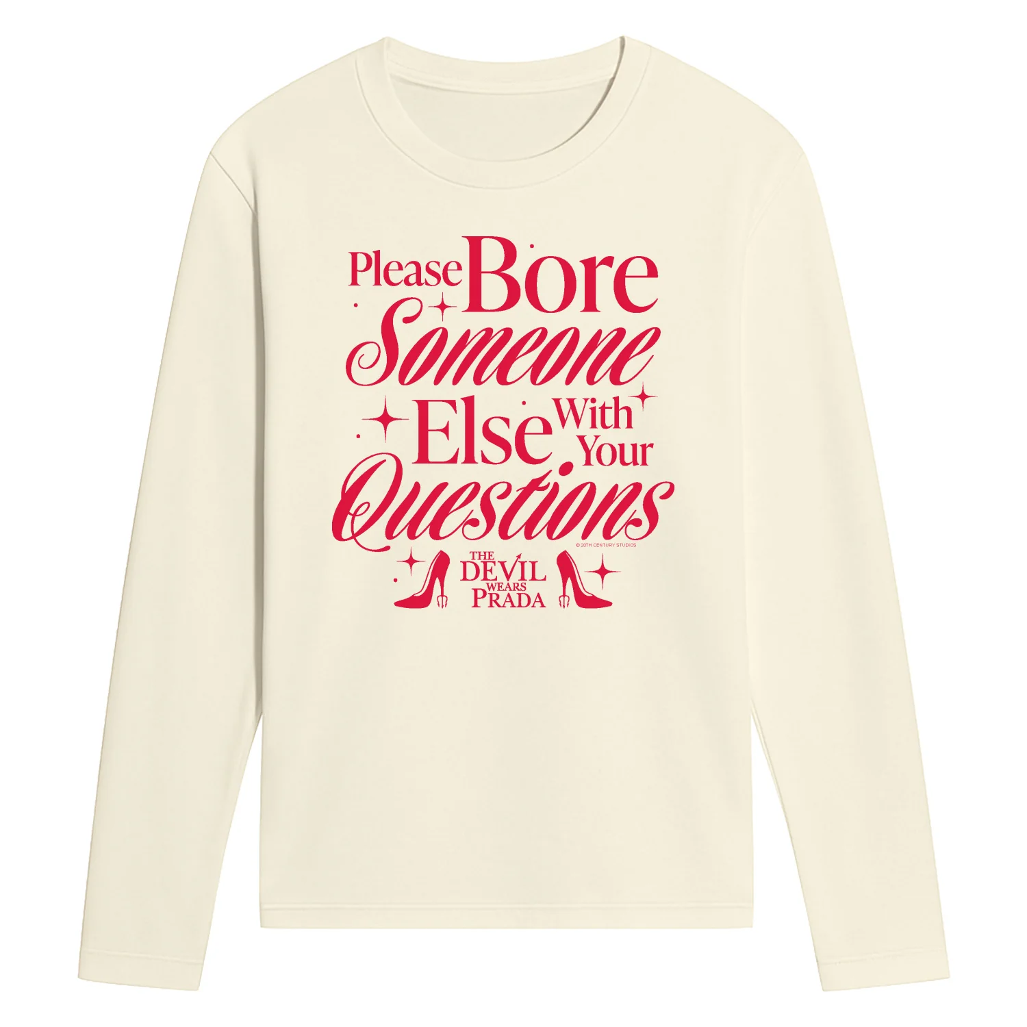 The Devil Wears Prada - Please Bore Someone Else - Men's Long Sleeve Graphic T-Shirt - Image 5