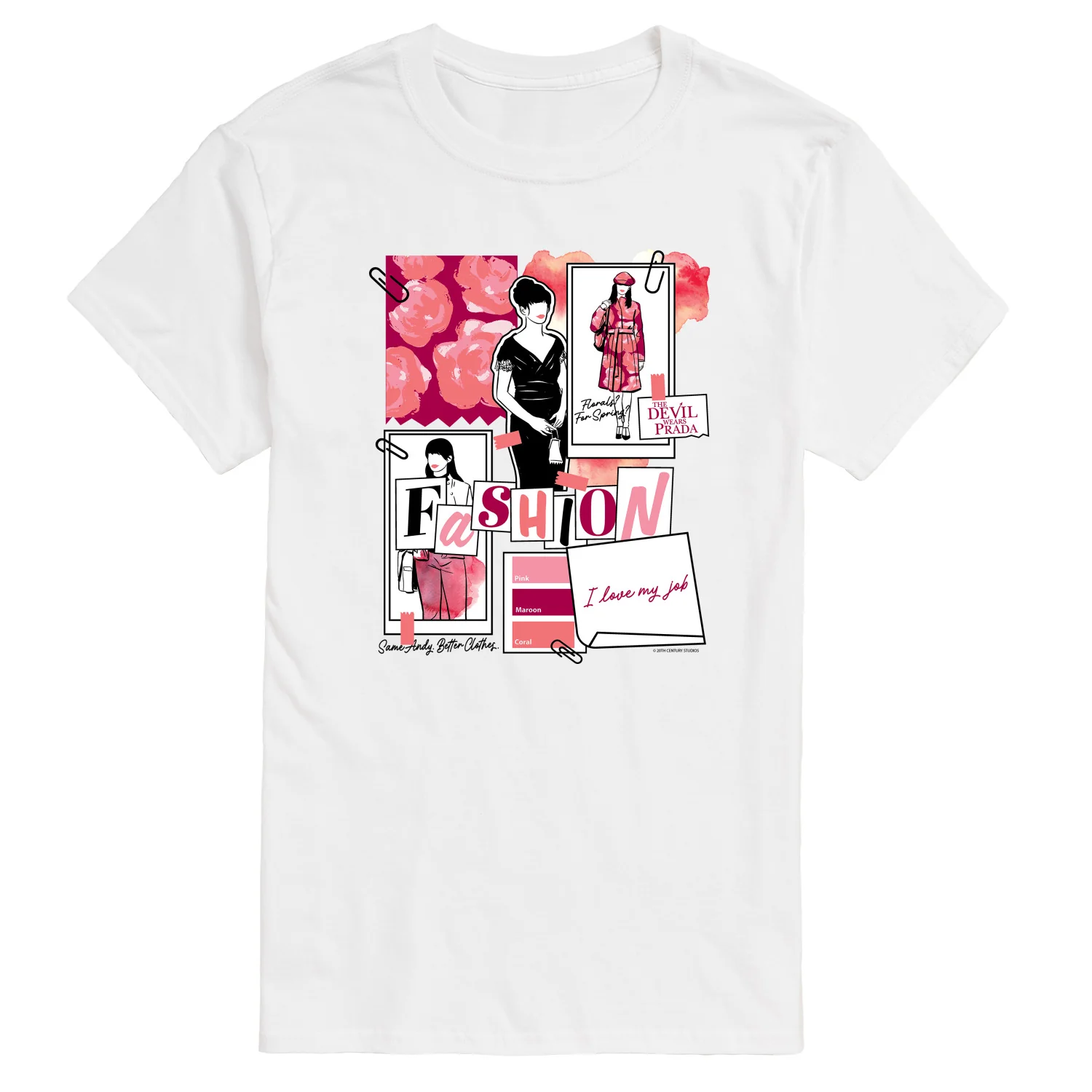 The Devil Wears Prada - Fashion Sketchbook - Men's Short Sleeve Graphic T-Shirt