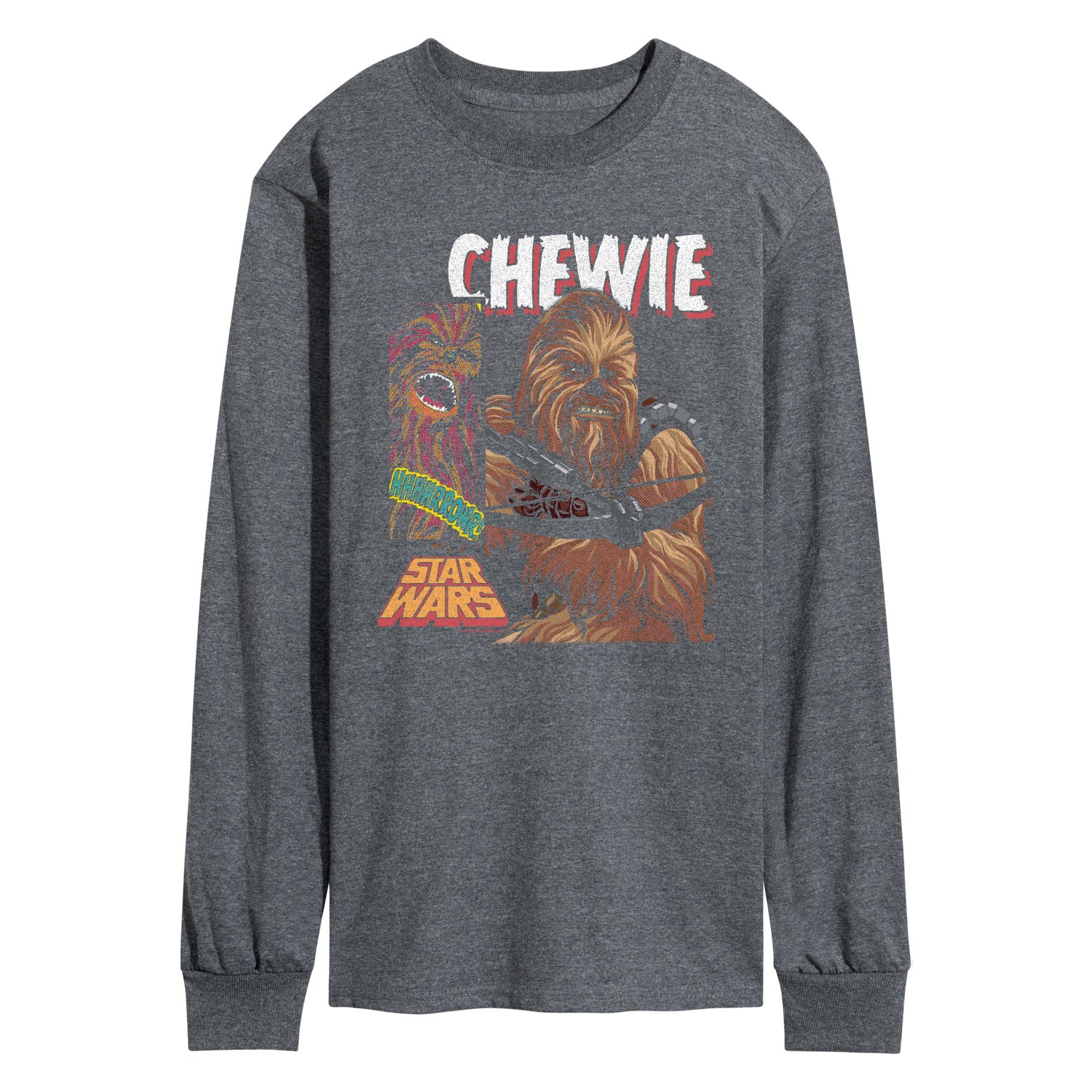 Star Wars - Chewie Boxes - Men's Long Sleeve Graphic T-Shirt - Image 3