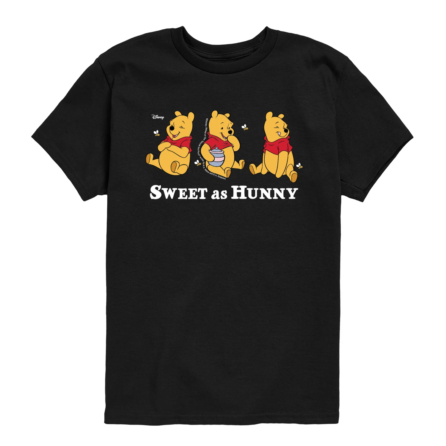 Winnie the Pooh - Oh Hunny - Youth Boys Short Sleeve Graphic T-Shirt - Image 2