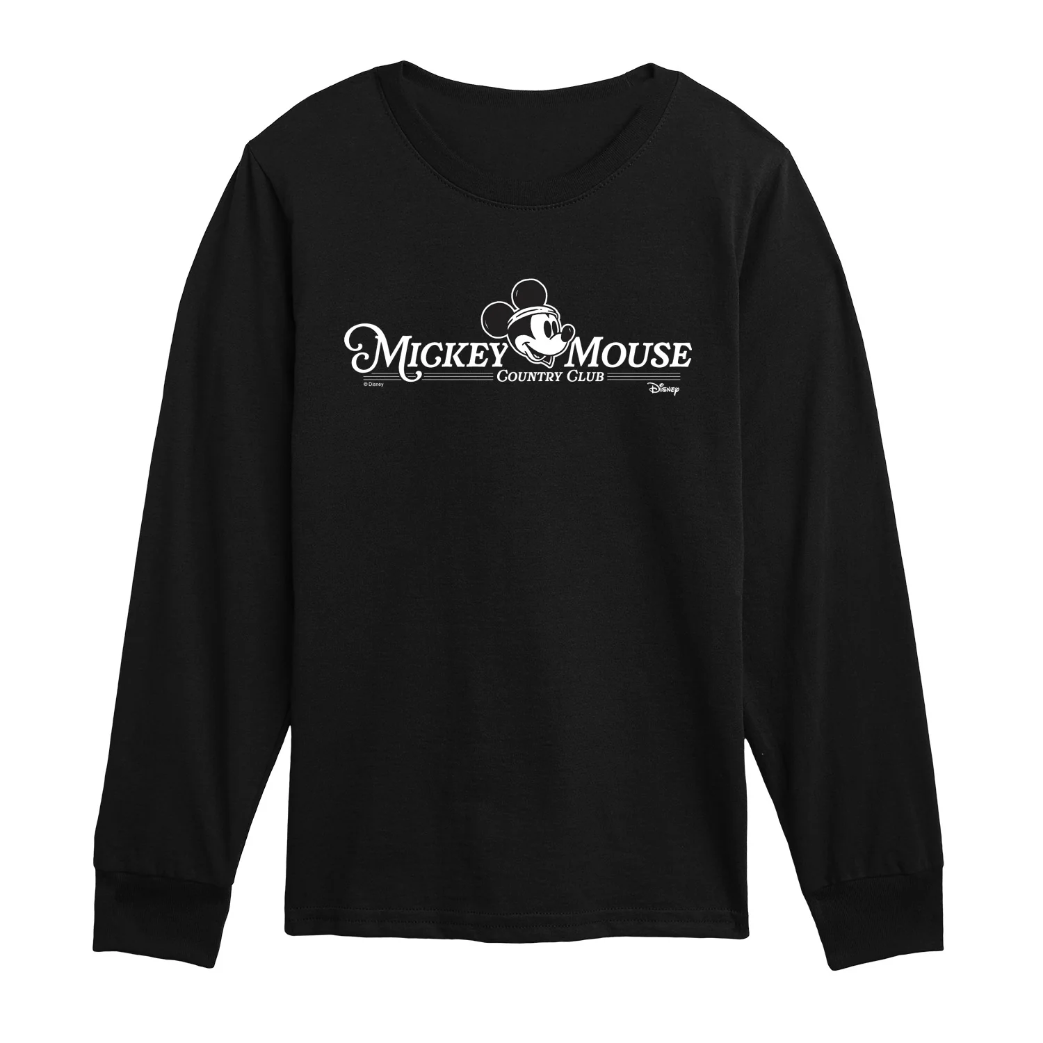 Disney - Mickey Mouse Country Club - Youth Boys Long Sleeve Graphic T-Shirt - Image 3