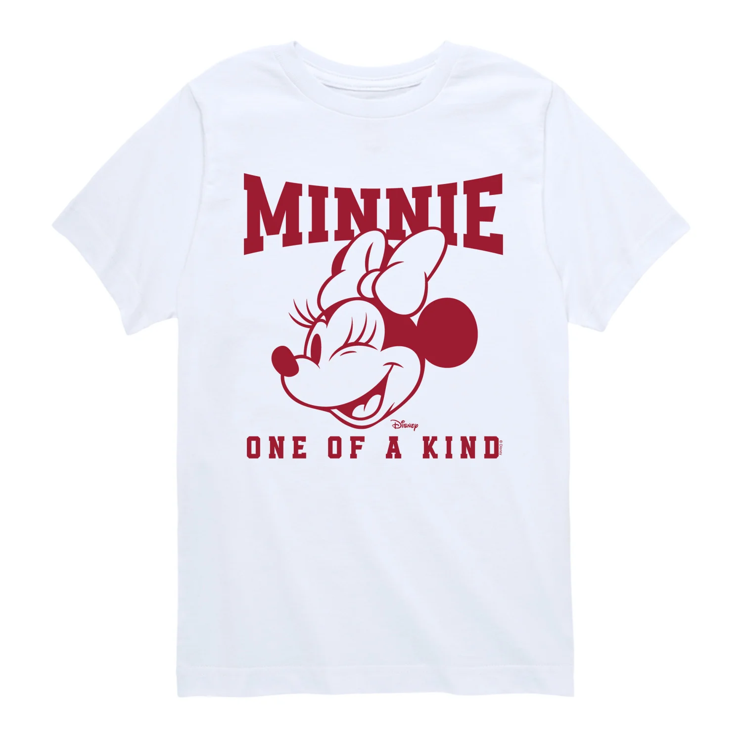 Disney - One Of Kind Minnie - Youth Boys Short Sleeve Graphic T-Shirt