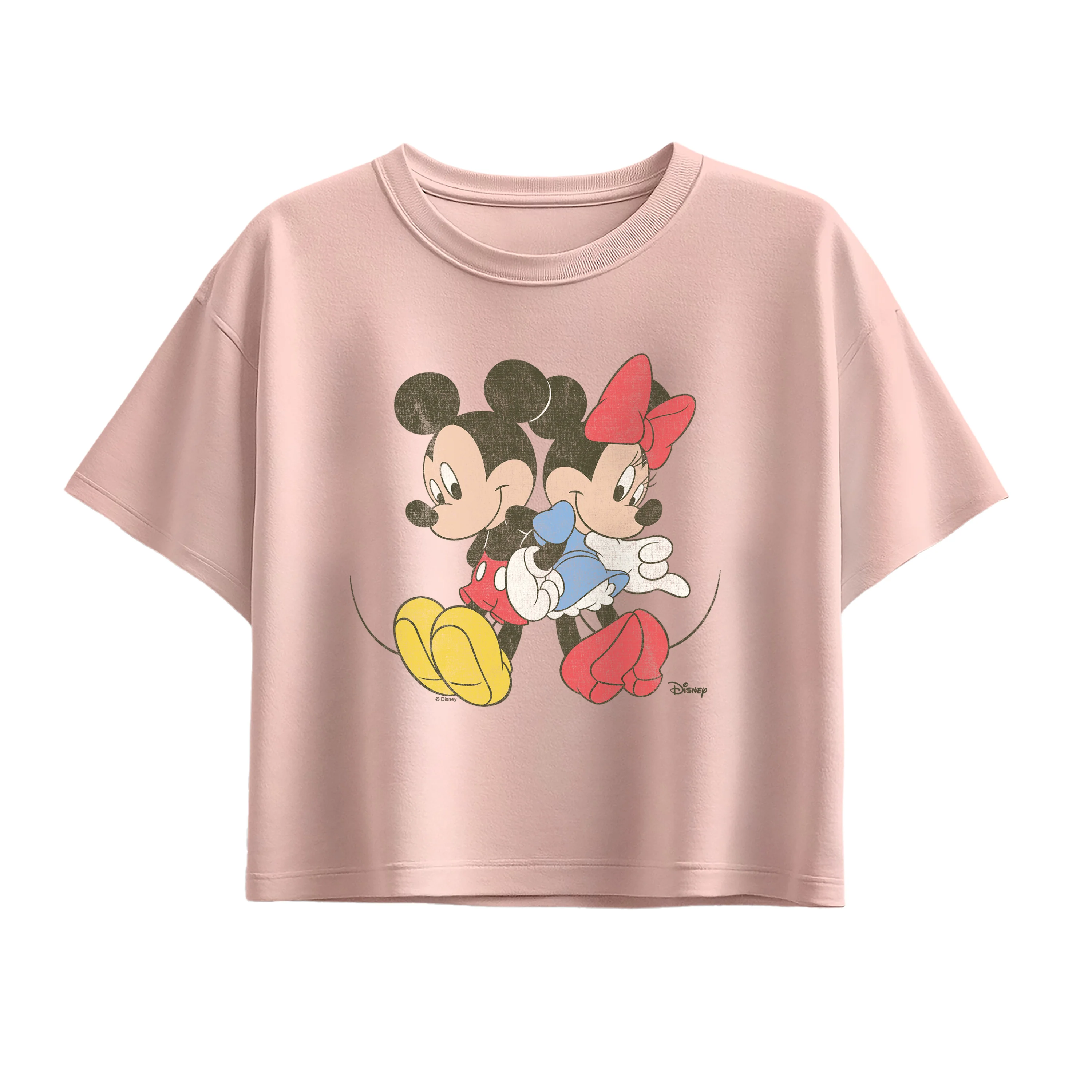 Disney - Back To Back - Youth Girls Boxy T-Shirt - Image 2