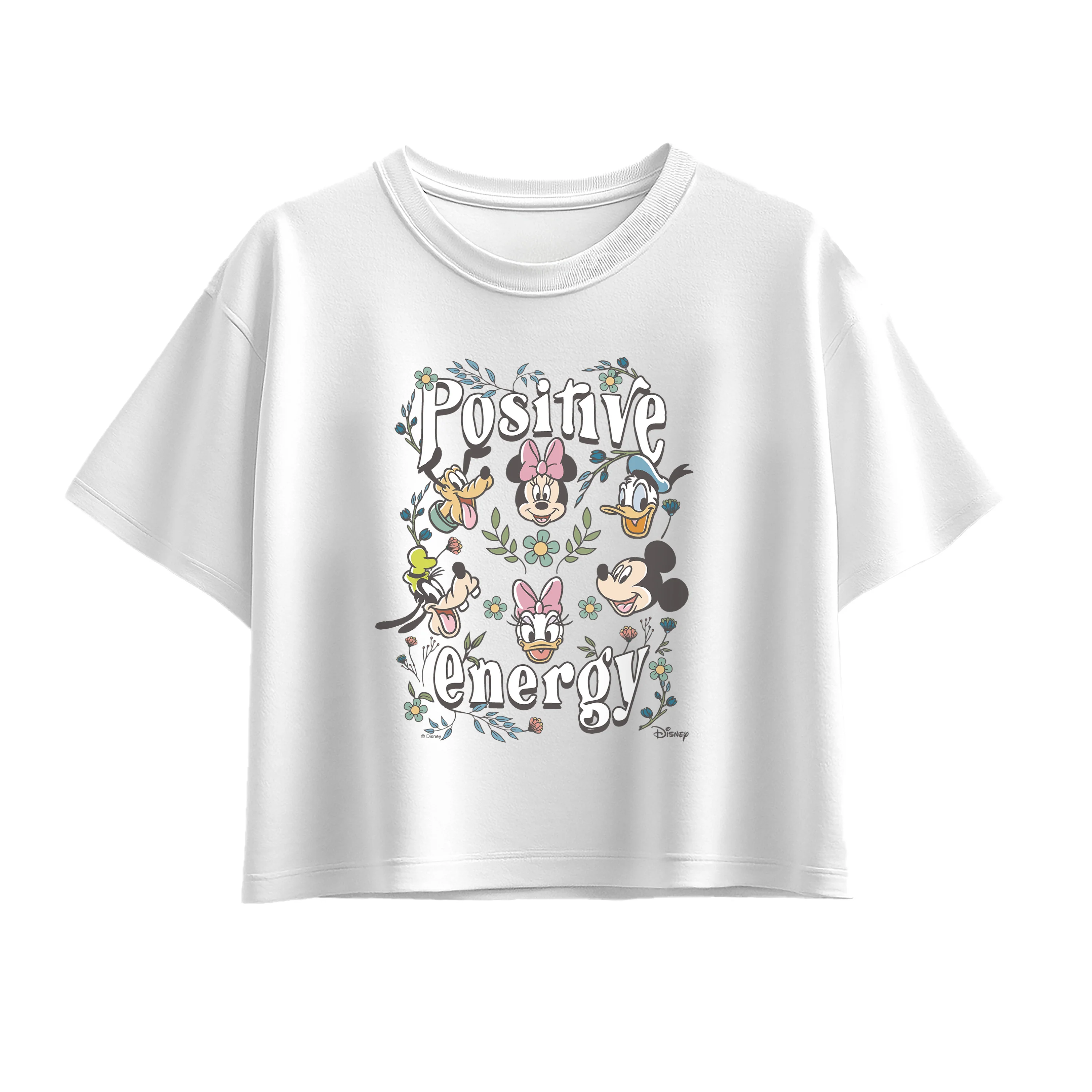 Disney - Positive Energy - Youth Girls Boxy T-Shirt