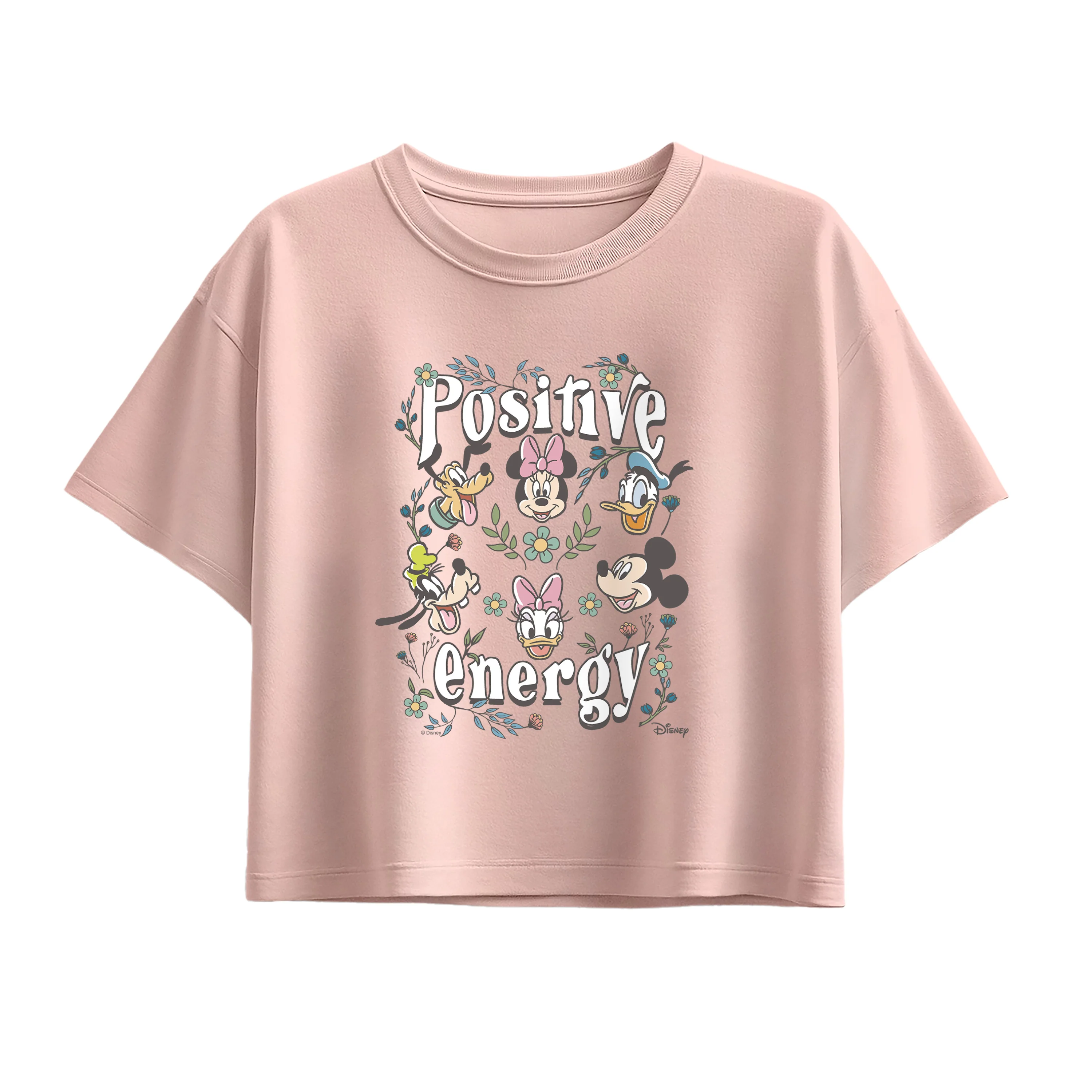 Disney - Positive Energy - Youth Girls Boxy T-Shirt - Image 2