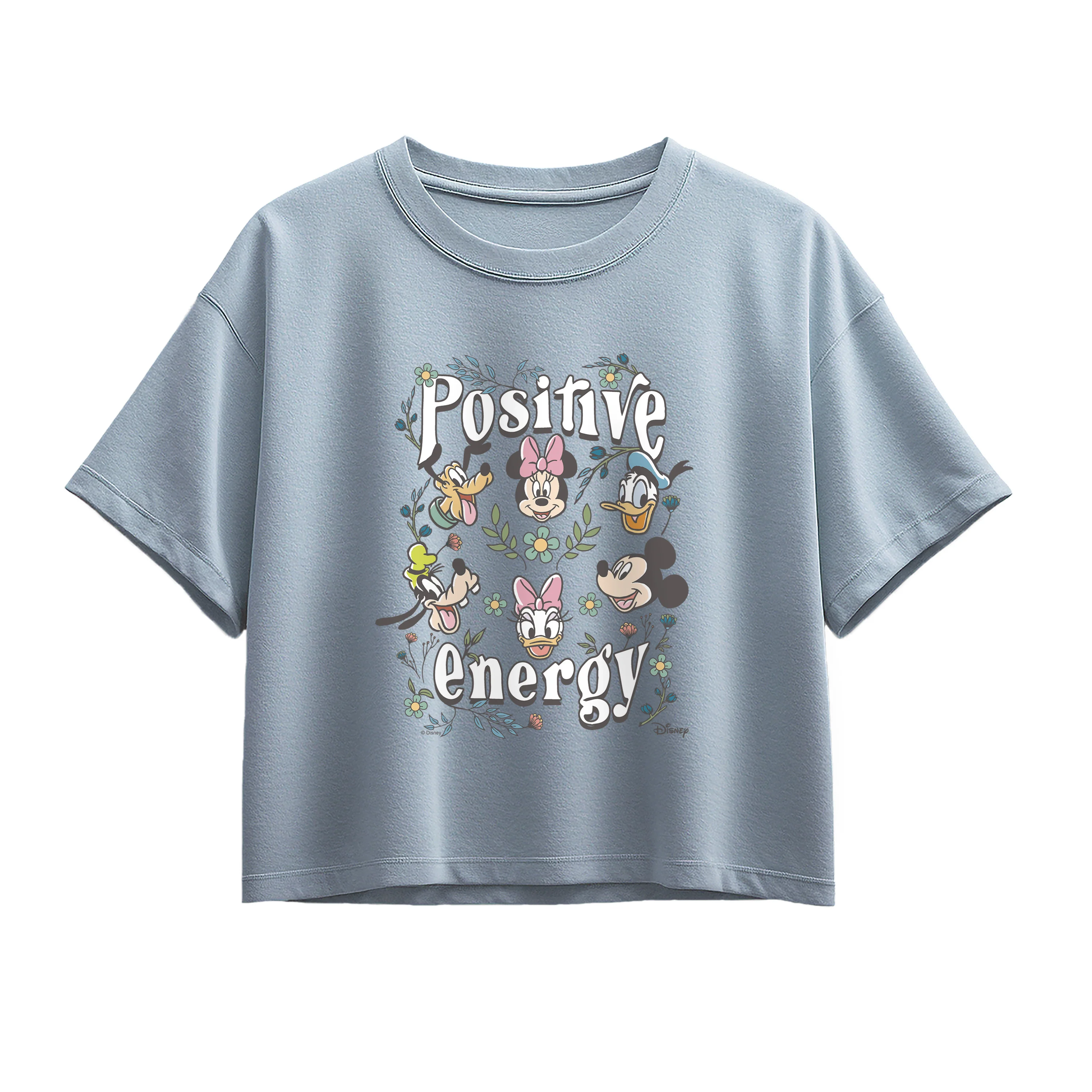 Disney - Positive Energy - Youth Girls Boxy T-Shirt - Image 4