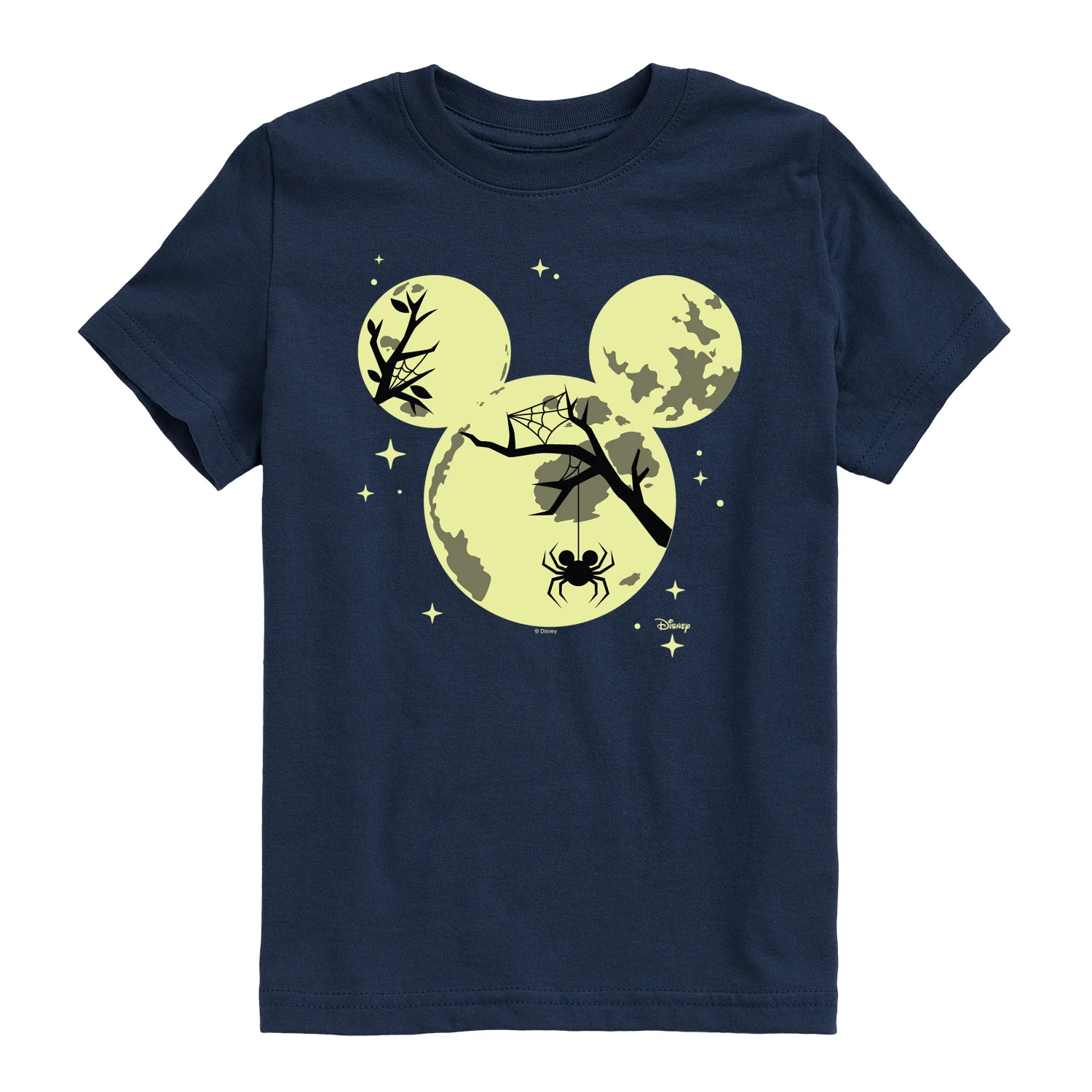 Disney - Halloween Mickey Head - Youth Boys Short Sleeve Graphic T-Shirt - Image 2
