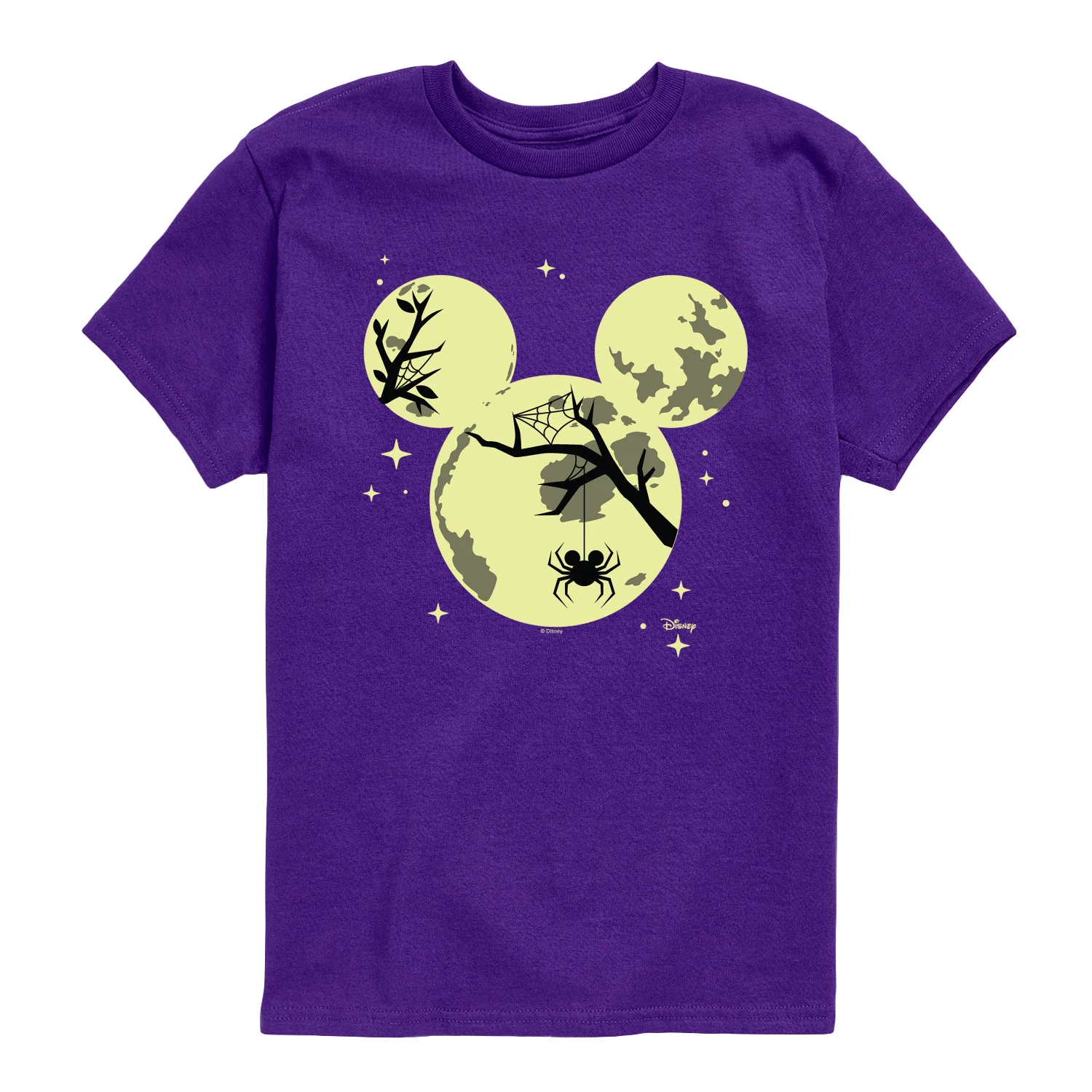 Disney - Halloween Mickey Head - Youth Boys Short Sleeve Graphic T-Shirt - Image 4
