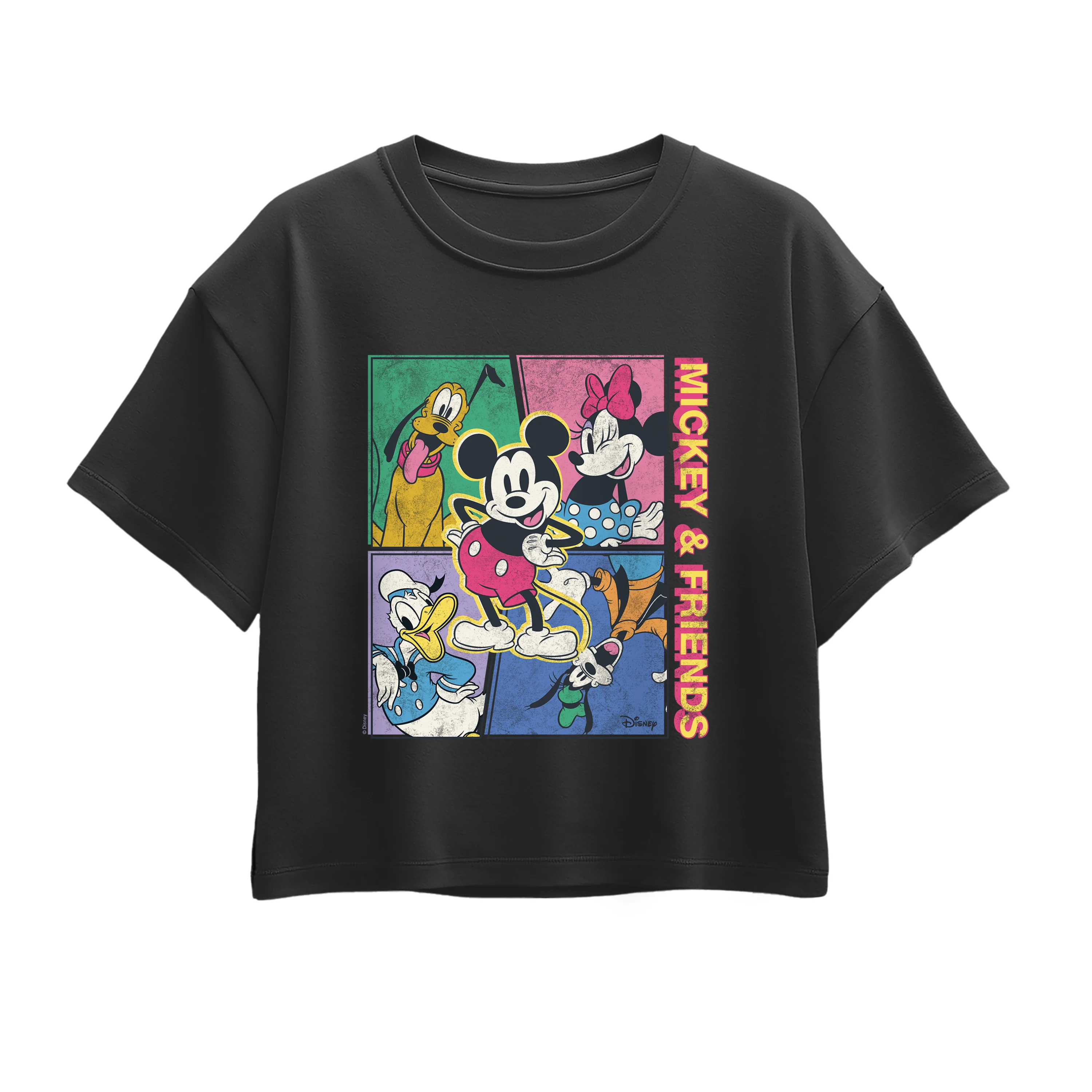 Disney - Mickey & Friends Comic - Youth Girls Boxy T-Shirt - Image 2