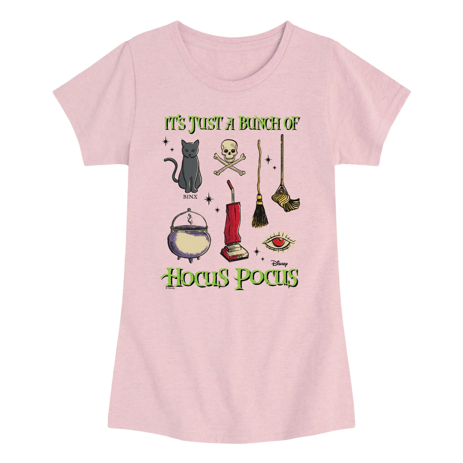 Hocus Pocus - Bunch Of Hocus Pocus - Youth Girls Fitted Short Sleeve T-Shirt - Image 4