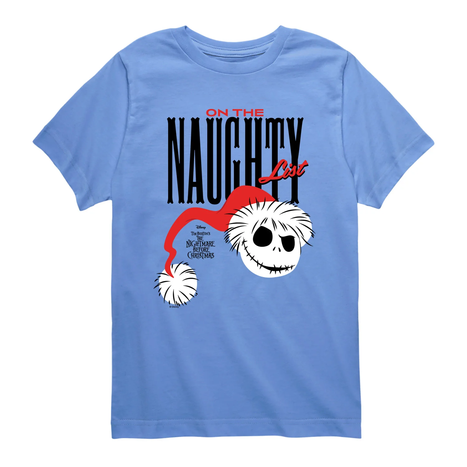 Nightmare Before Christmas - Naughty List Jack - Youth Boys Short Sleeve Graphic T-Shirt - Image 2