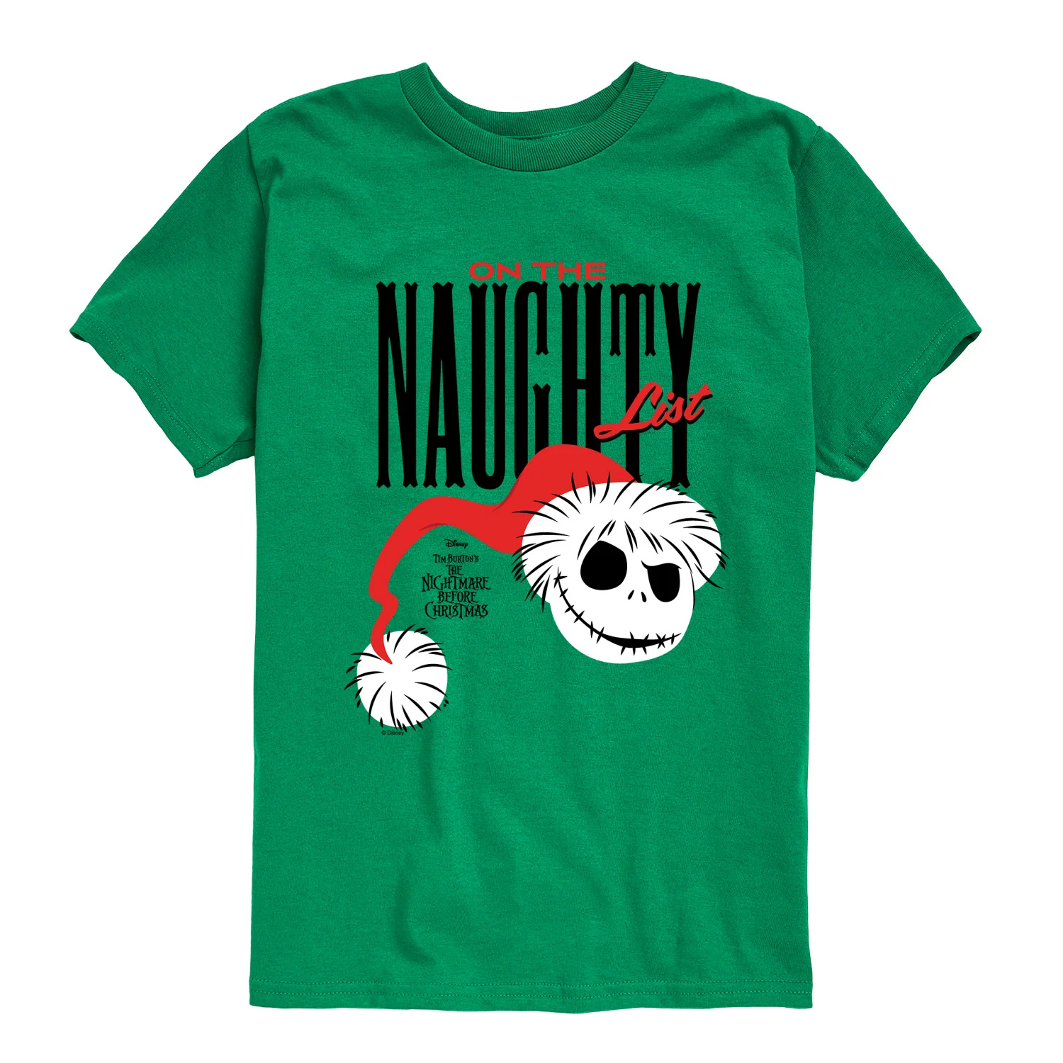 Nightmare Before Christmas - Naughty List Jack - Youth Boys Short Sleeve Graphic T-Shirt - Image 4