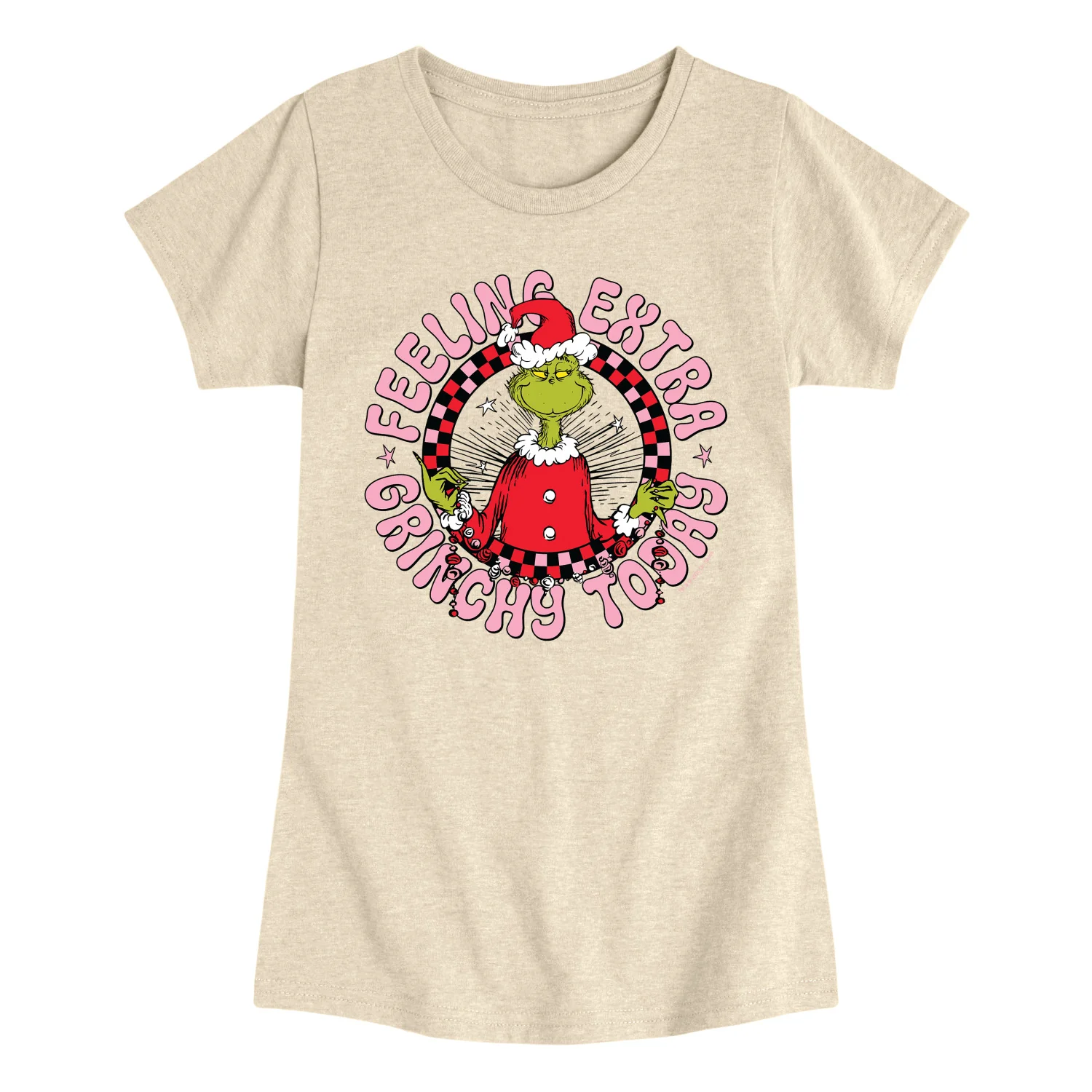The Grinch - Extra Grinchy - Youth Girls Fitted Short Sleeve T-Shirt - Image 2