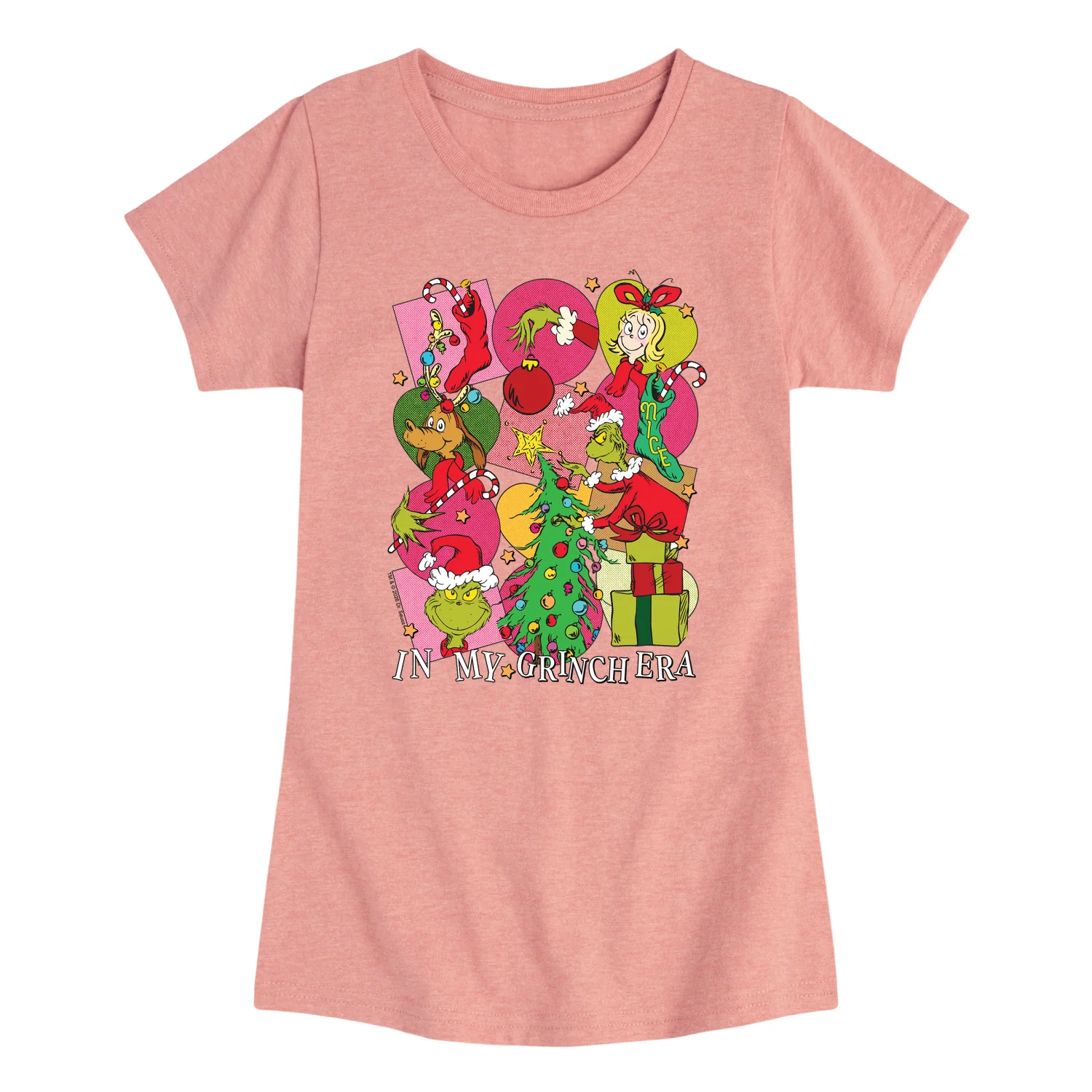 The Grinch - In My Grinchy Era - Youth Girls Fitted Short Sleeve T-Shirt - Image 3