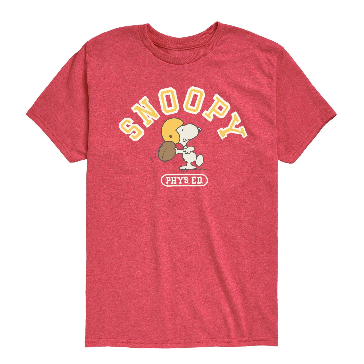 Peanuts - Snoopy Football - Youth Boys Short Sleeve Graphic T-Shirt - Image 3