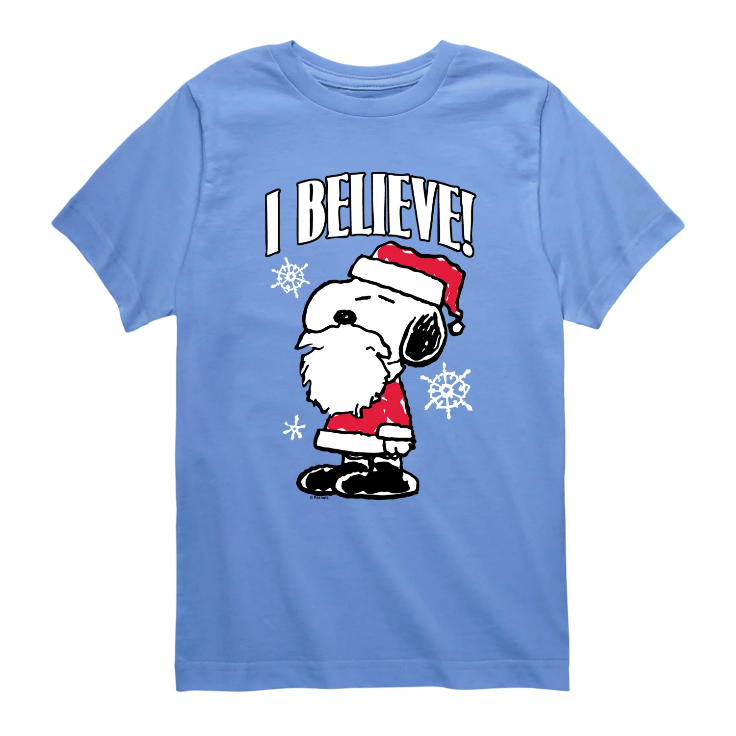 Peanuts - Believe - Youth Boys Short Sleeve Graphic T-Shirt - Image 2