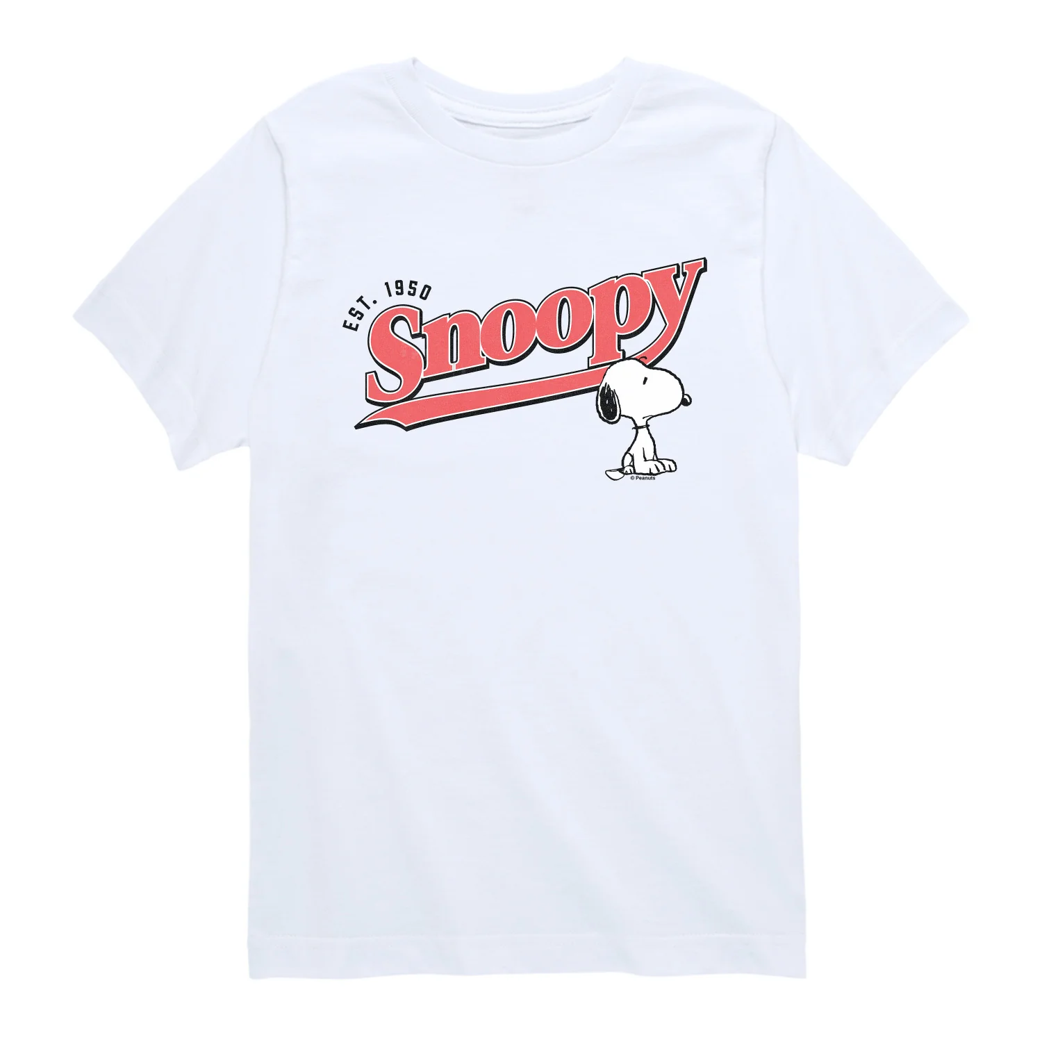 Peanuts - Snoopy 1950 - Youth Boys Short Sleeve Graphic T-Shirt