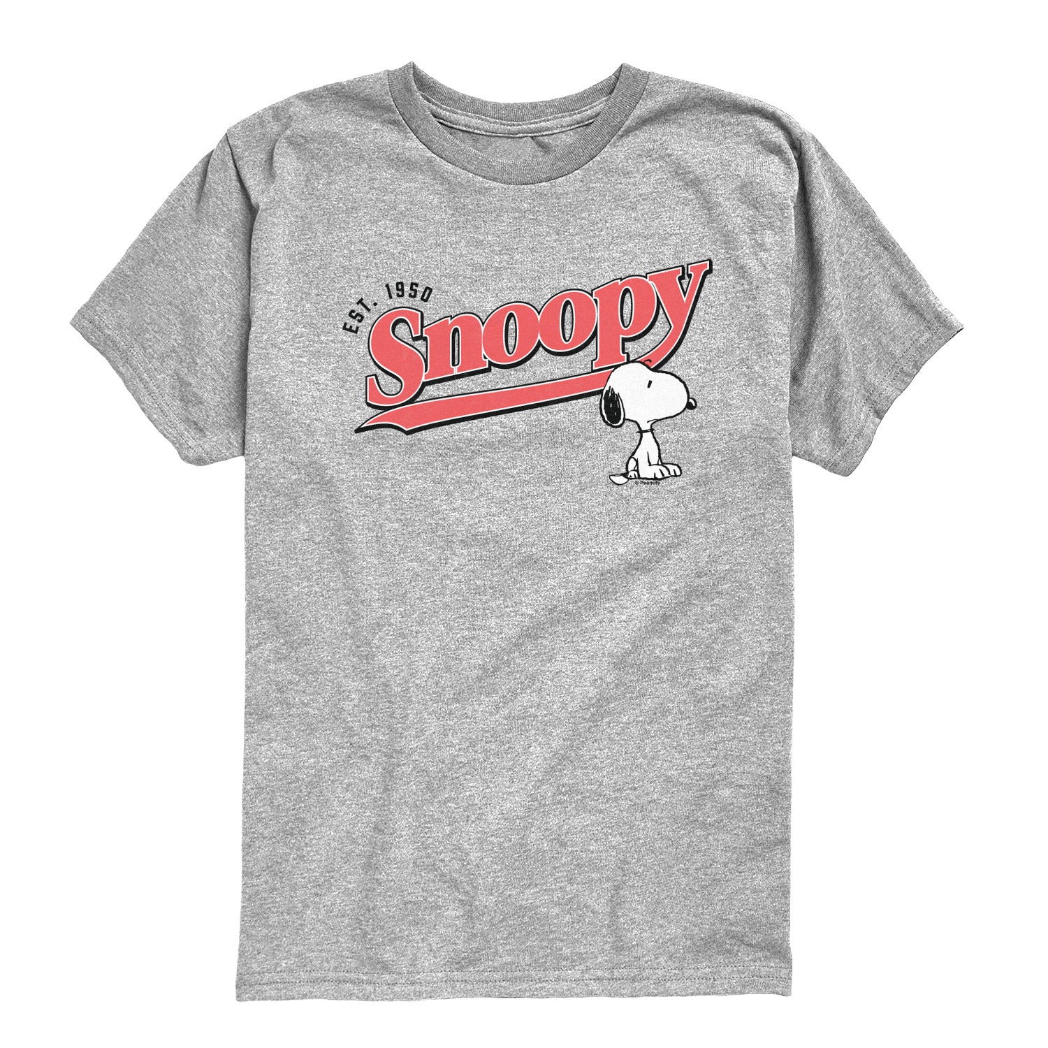 Peanuts - Snoopy 1950 - Youth Boys Short Sleeve Graphic T-Shirt - Image 2