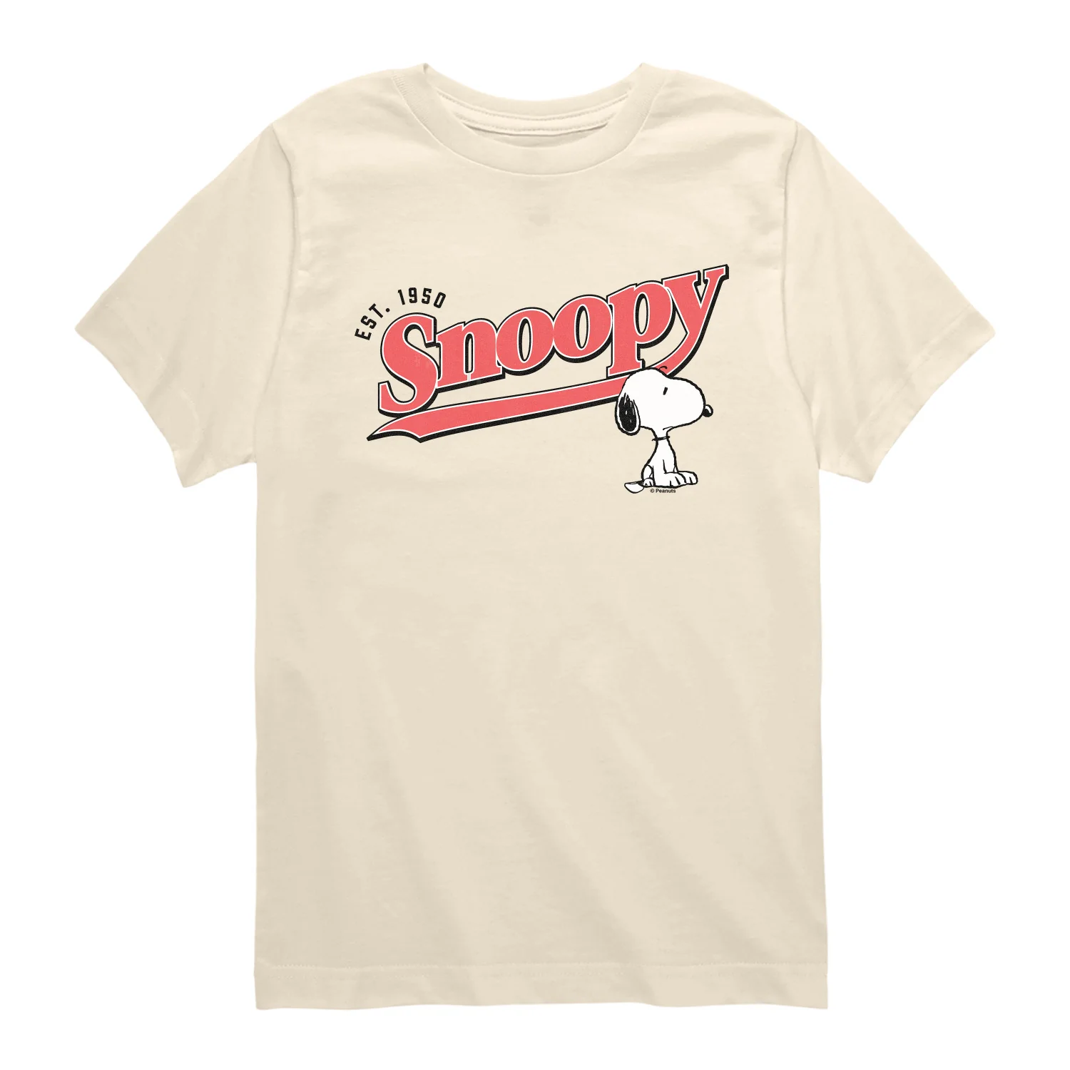 Peanuts - Snoopy 1950 - Youth Boys Short Sleeve Graphic T-Shirt - Image 4