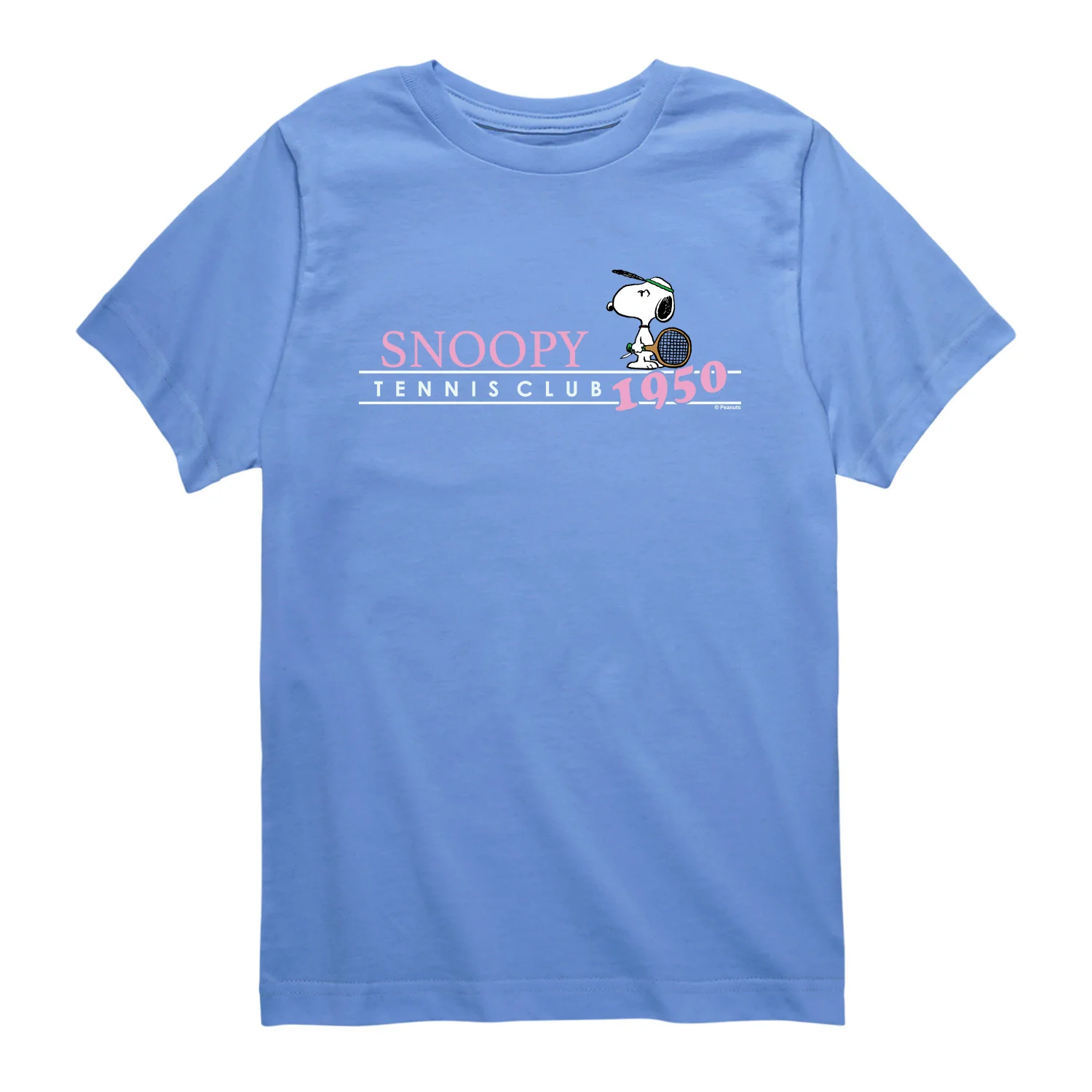 Peanuts - Snoopy Tennis Club - Youth Boys Short Sleeve Graphic T-Shirt - Image 2