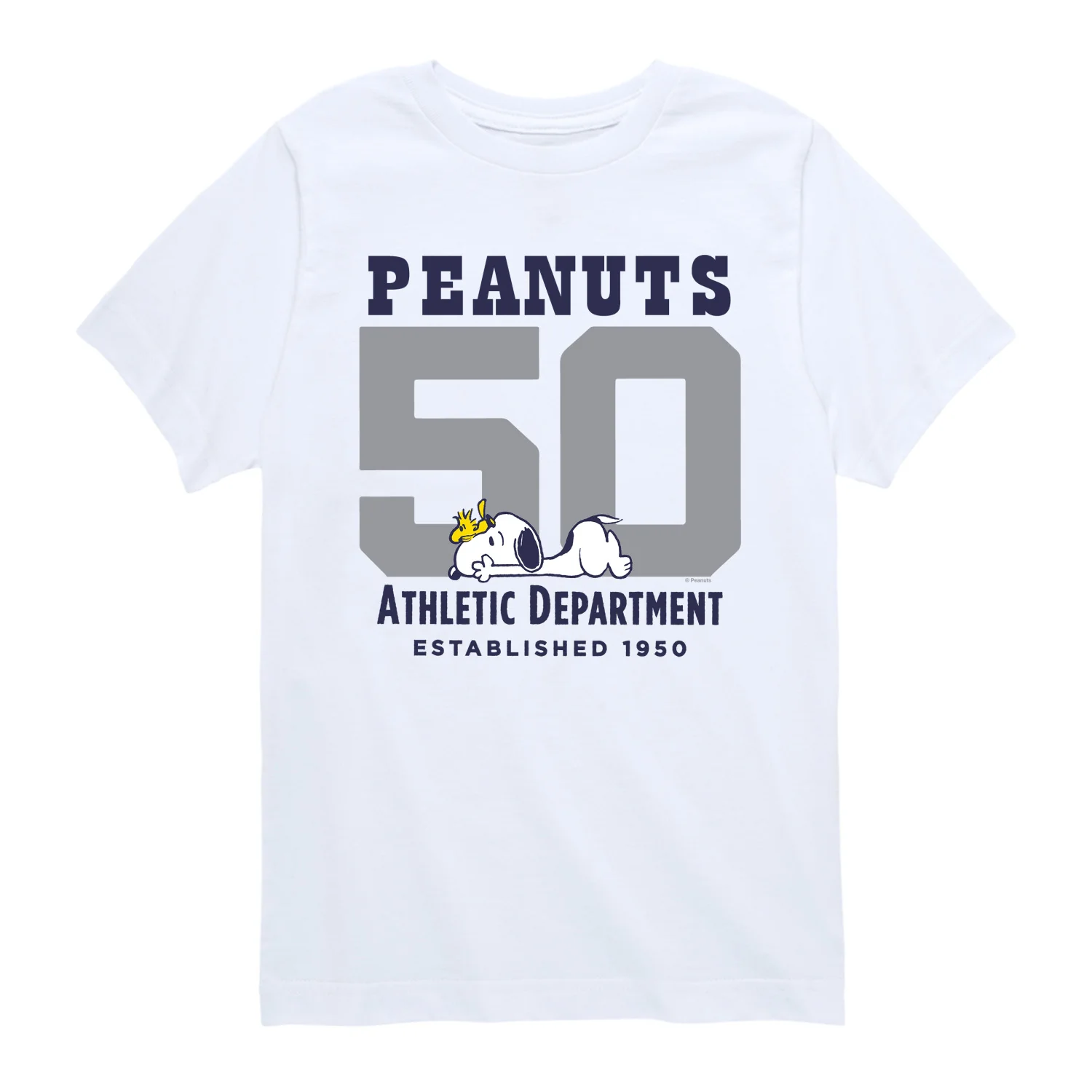 Peanuts - Snoopy and Woodstock - Youth Boys Short Sleeve Graphic T-Shirt