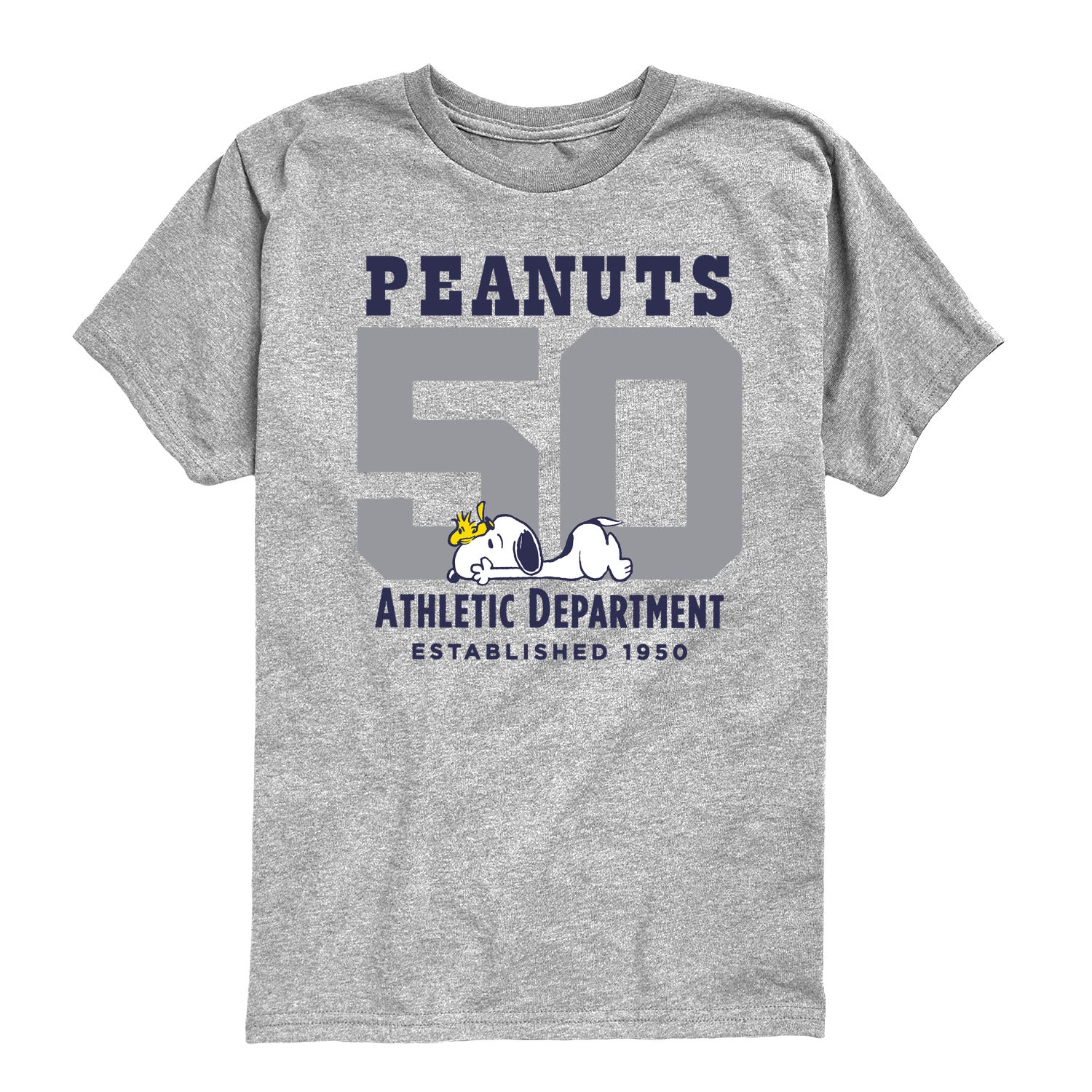 Peanuts - Snoopy and Woodstock - Youth Boys Short Sleeve Graphic T-Shirt - Image 2