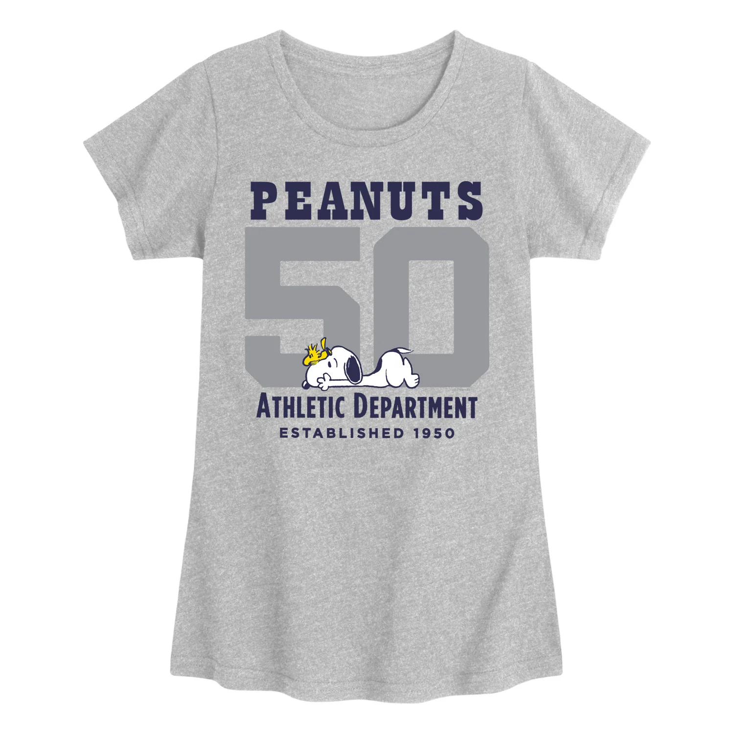 Peanuts - Snoopy and Woodstock - Youth Girls Fitted Short Sleeve T-Shirt - Image 4