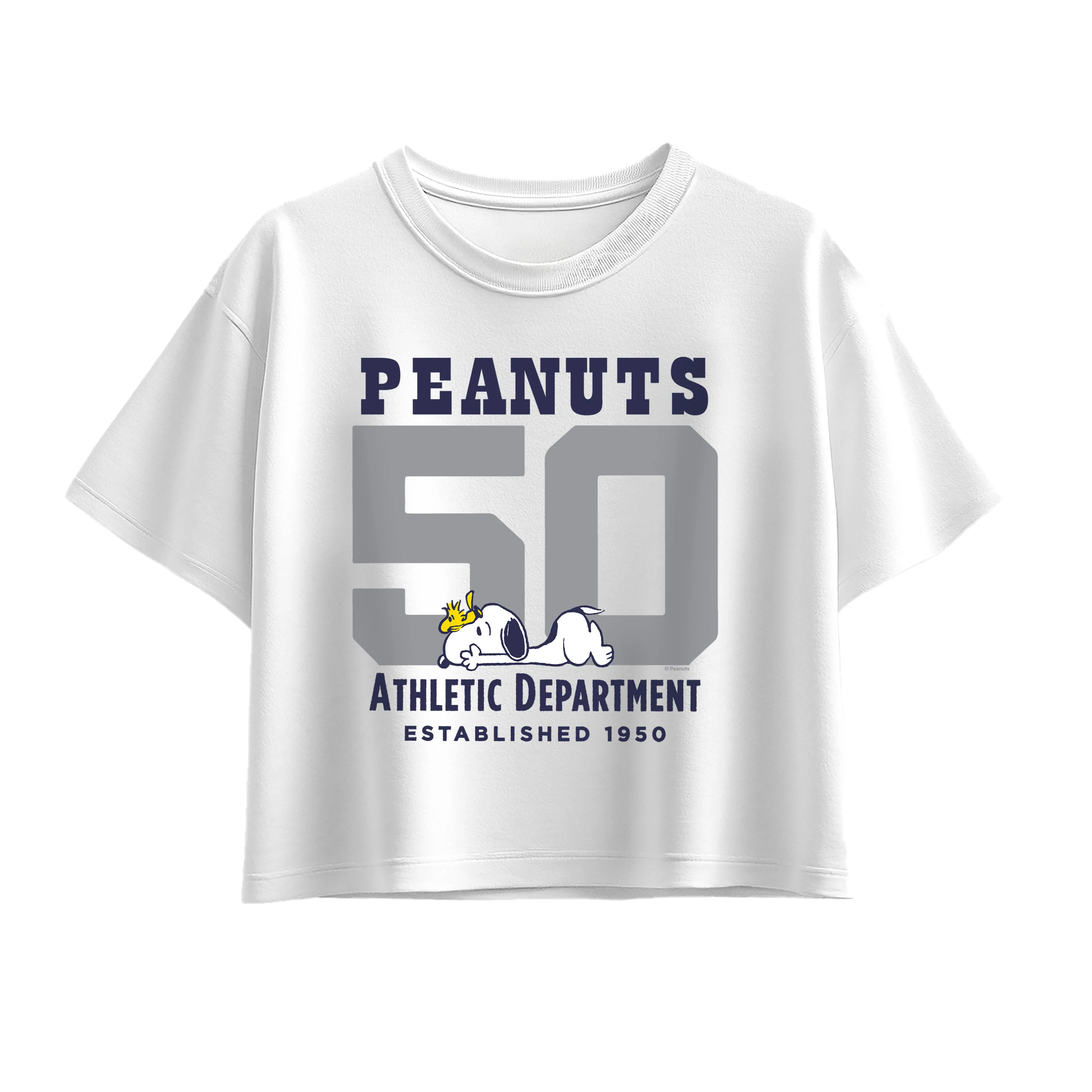 Peanuts - Snoopy and Woodstock - Youth Girls Boxy T-Shirt