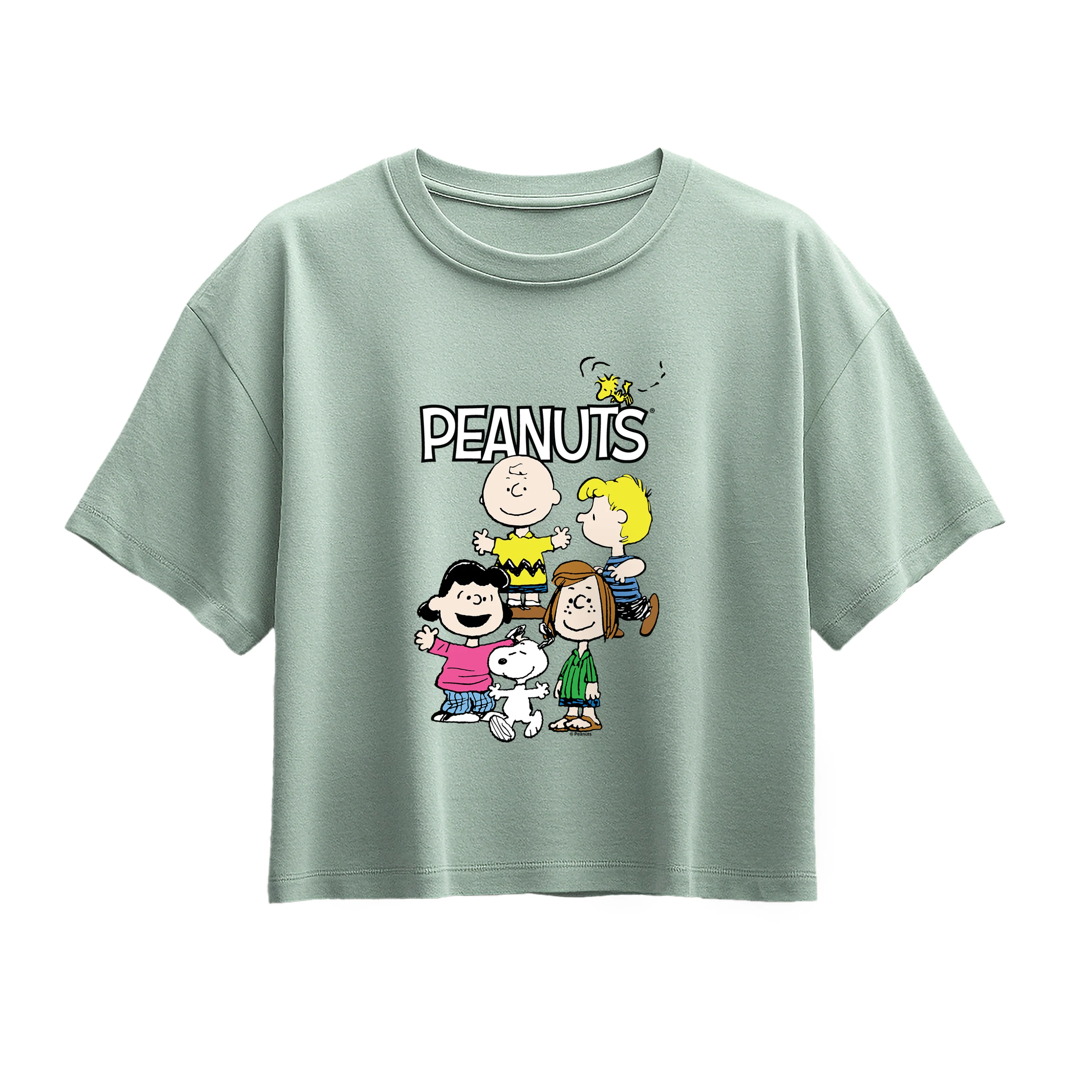 Peanuts - Crew - Youth Girls Boxy T-Shirt - Image 4
