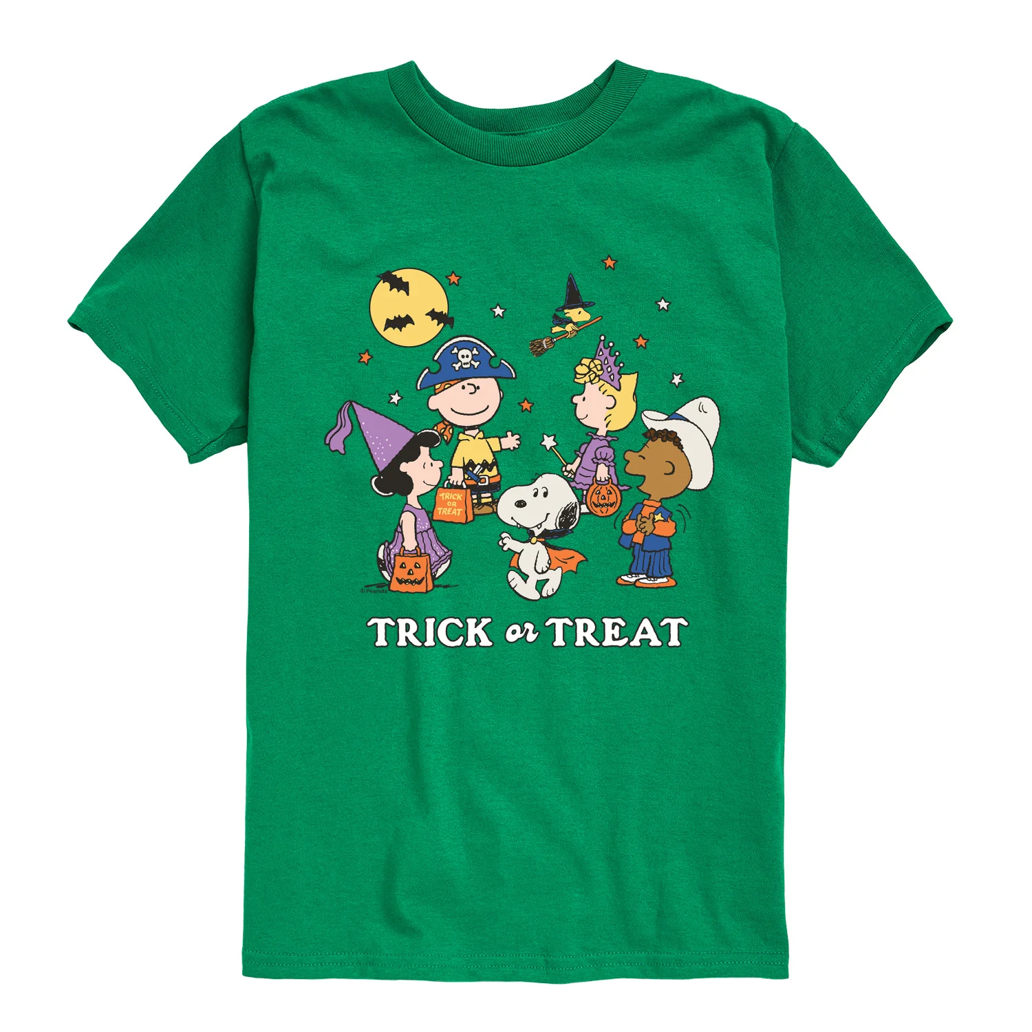 Peanuts - Peanuts Trick or Treat - Youth Boys Short Sleeve Graphic T-Shirt - Image 3