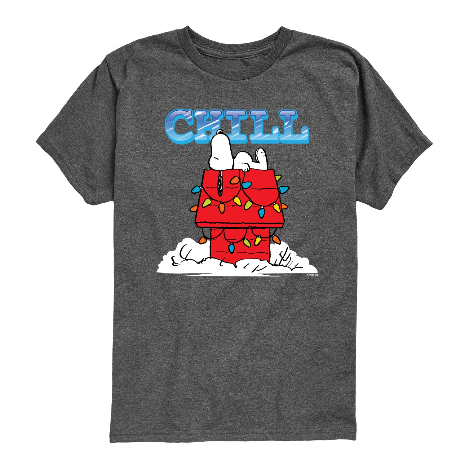 Peanuts - Snoopy Chill - Youth Boys Short Sleeve Graphic T-Shirt - Image 5